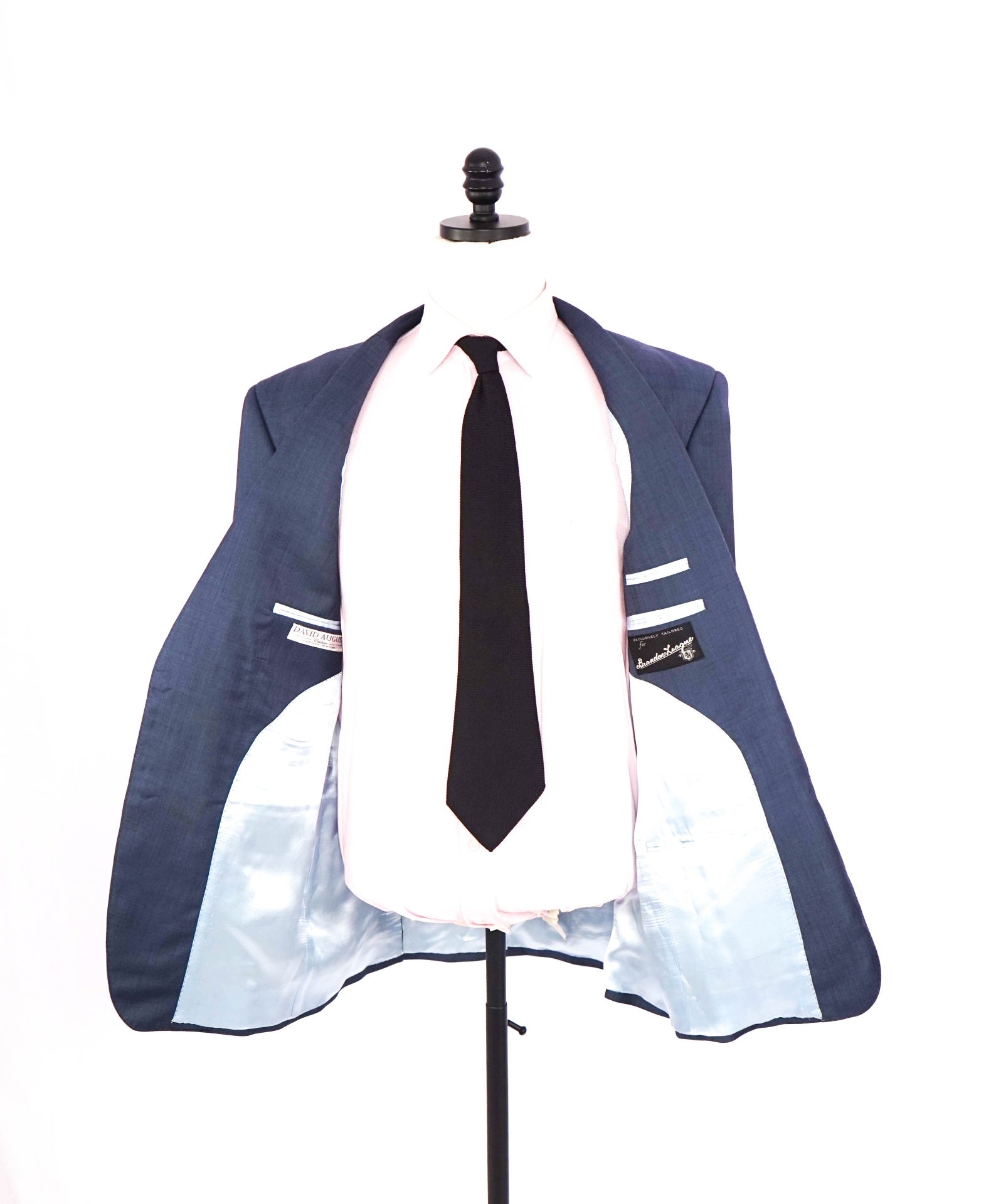 $5,950 DAVID AUGUST - *Made For MLBs Brandon League* Pastel Blue Suit - 42R