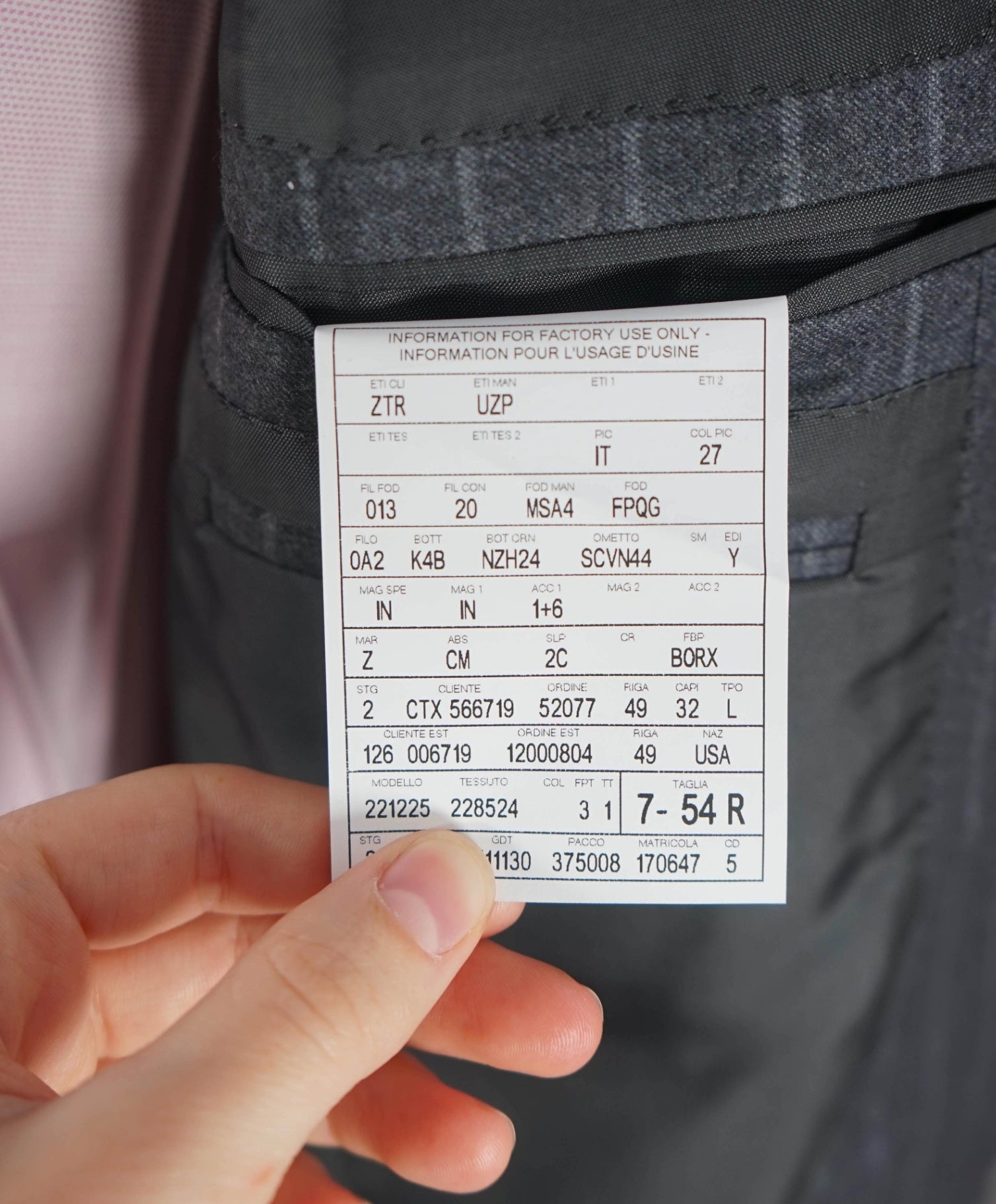 $6,990 ZEGNA - Gray Chalk Stripe TROFEO Cashmere/Wool Suit - 44R