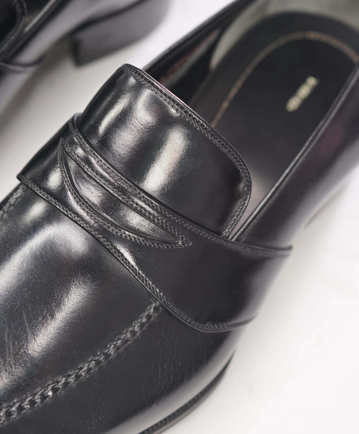 $1,790 TOM FORD - Black Leather Loafers - US 8 EEE (7.5TF)