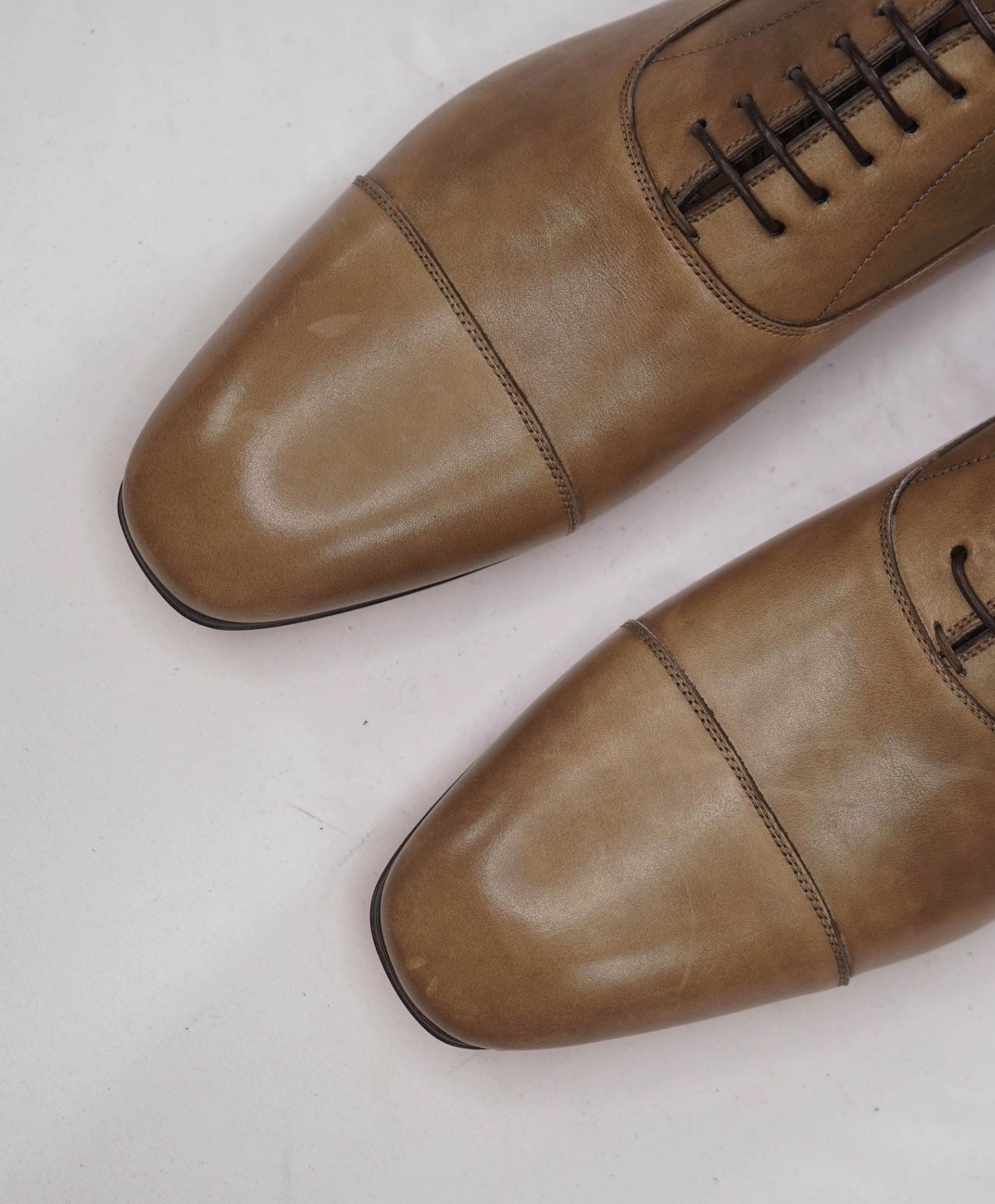 $1,050 Christian Louboutin Light Brown GREGGO Oxfords US 11.5 (44.5EU)