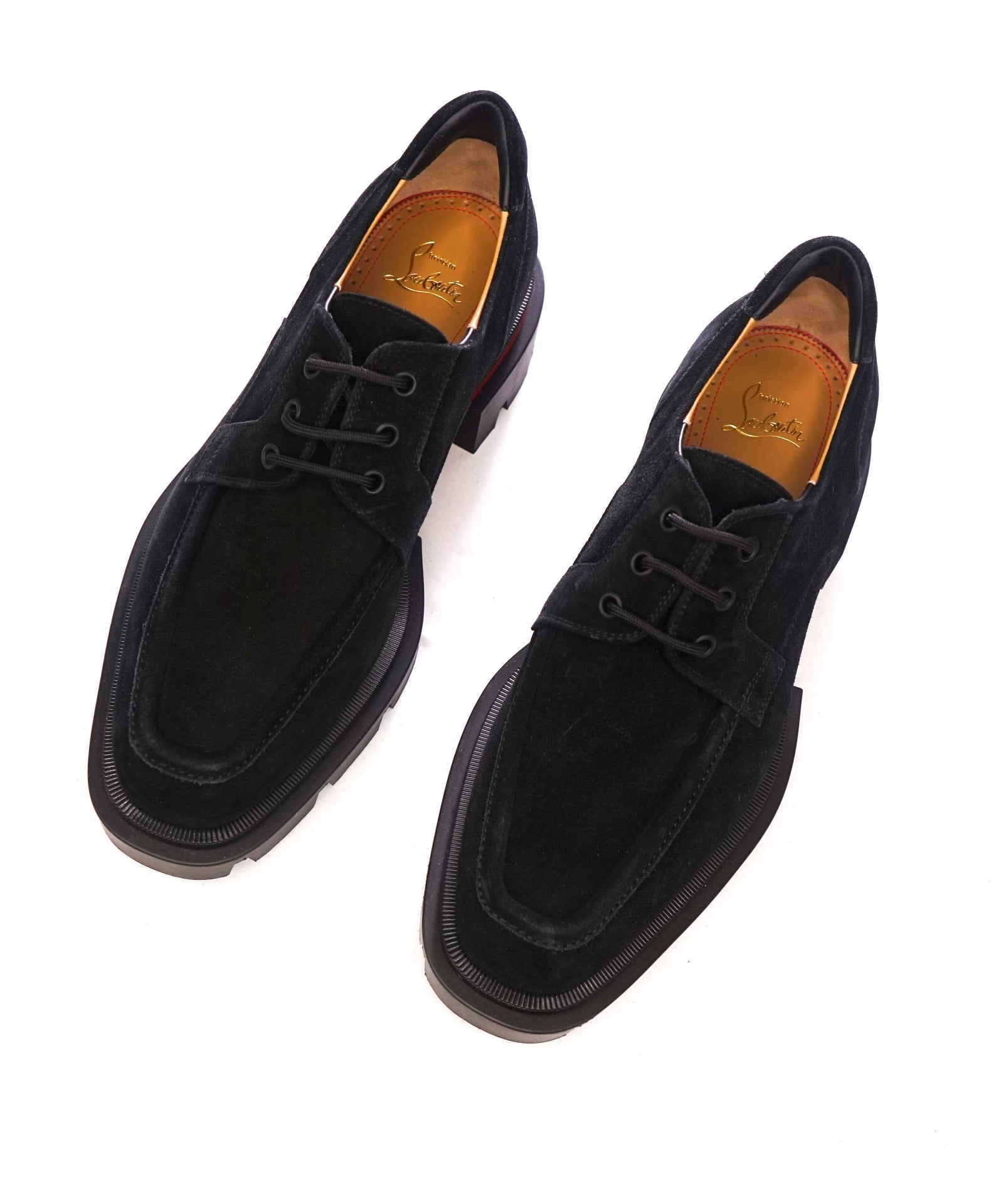 $1,195 CHRISTIAN LOUBOUTIN - "Our Georges L" Lug Sole Derby - US 9.5 (42.5EU)