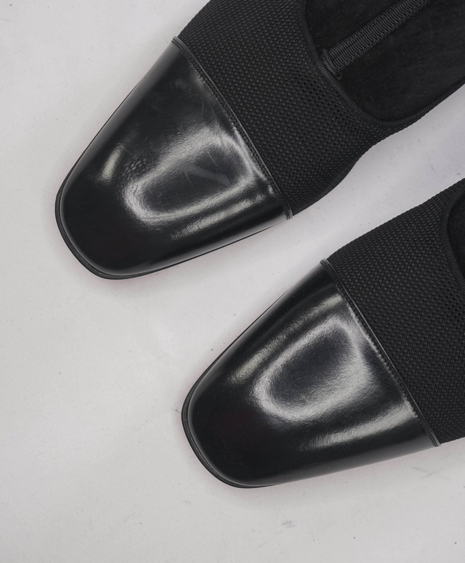 $1,050 CHRISTIAN LOUBOUTIN - "Alpha" Black Oxfords - US 11.5 (44.5EU)