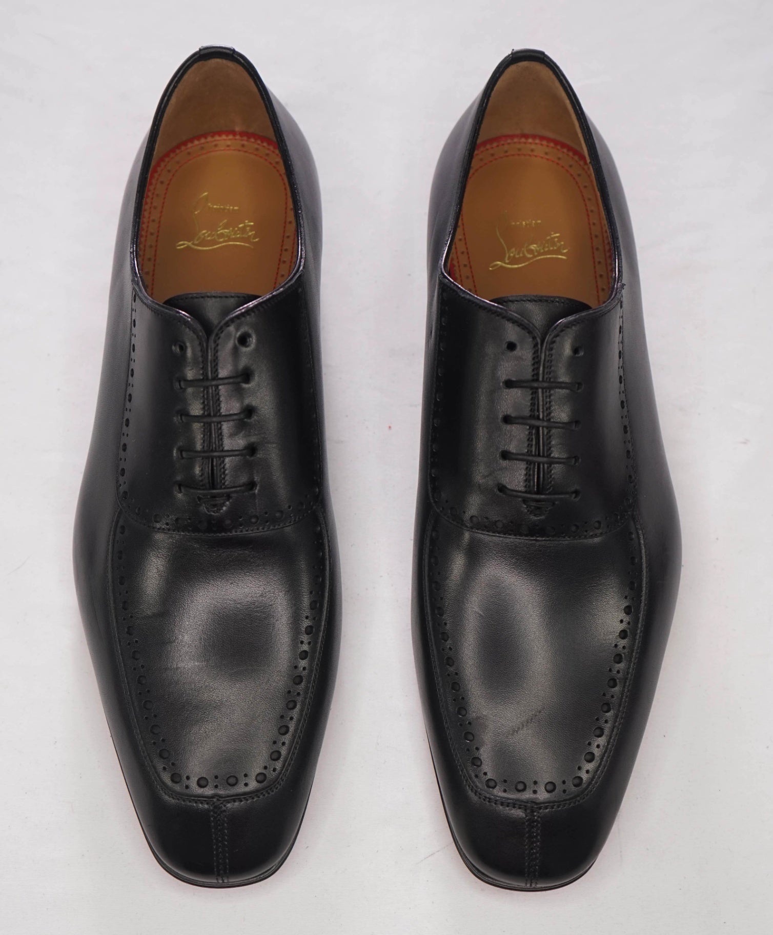 $1,145 CHRISTIAN LOUBOUTIN - *LAFITOCH* Black Oxfords - US 9 (EU42)