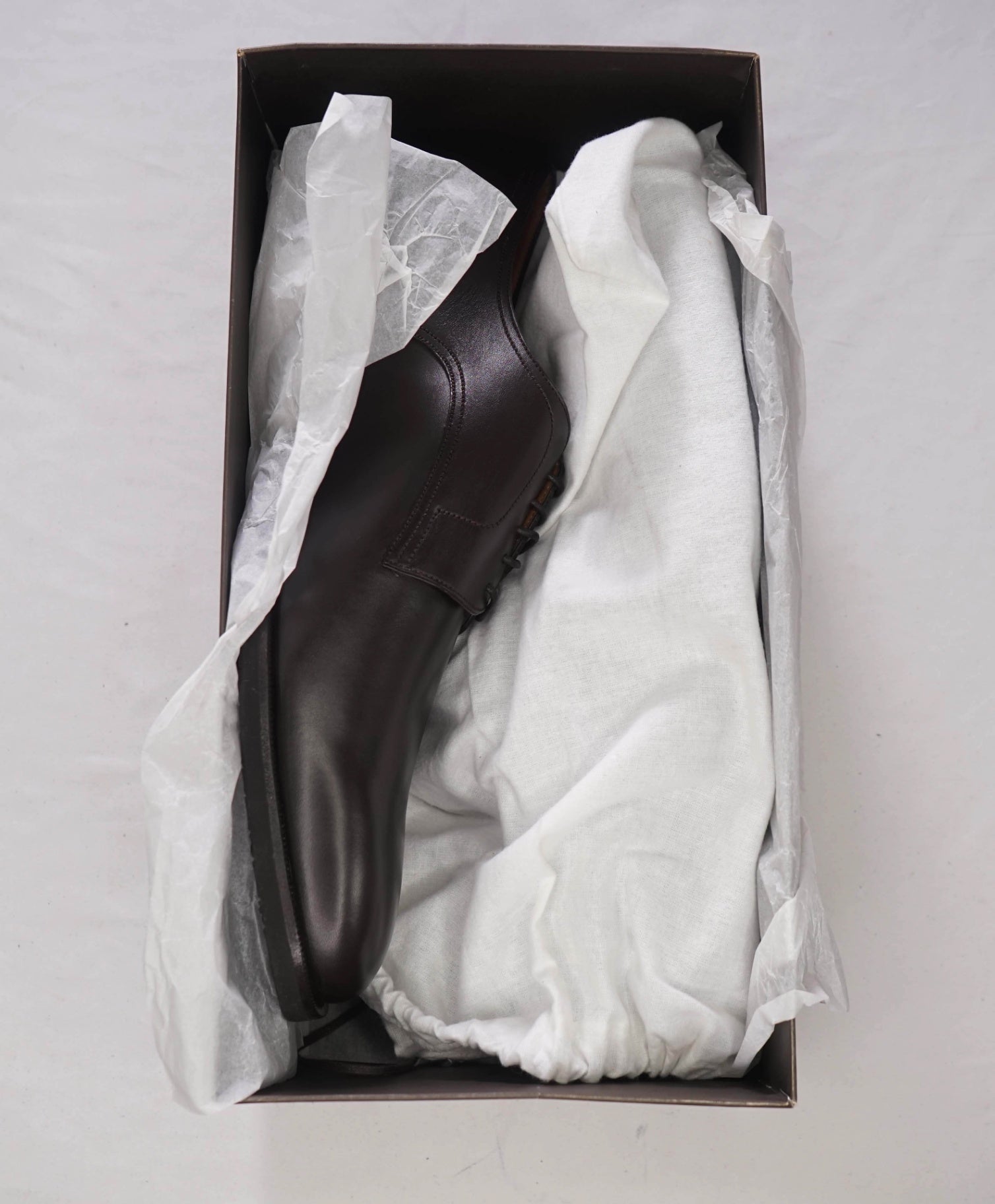 $590 BALLY - Chocolate Brown Leather Derby - US 11.5 3E