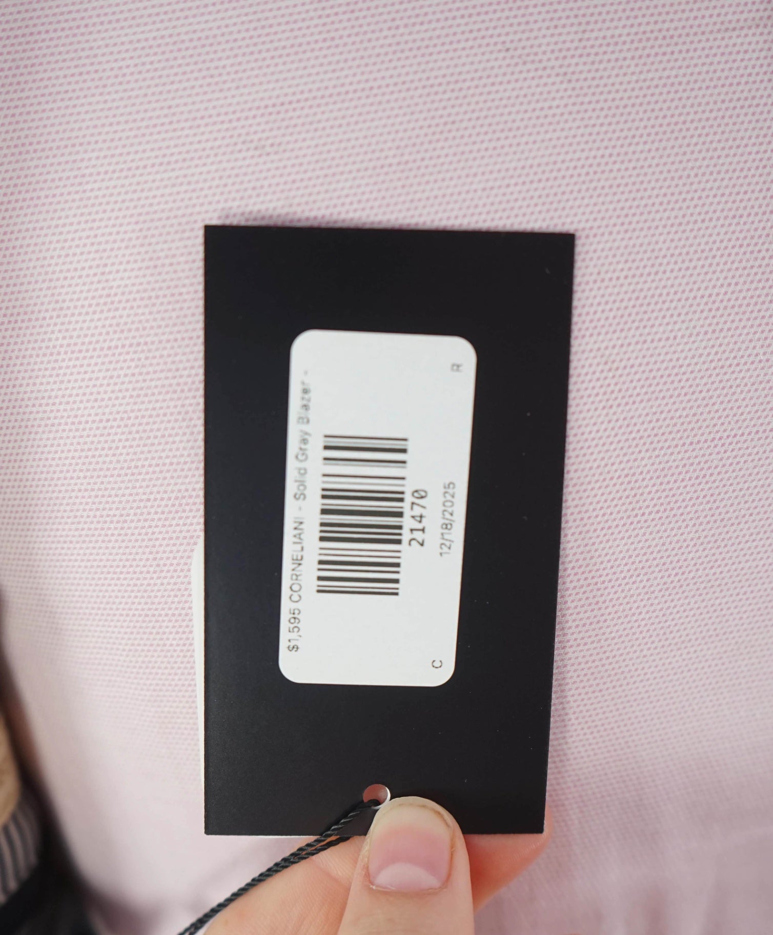 $1,595 CORNELIANI - Solid Gray Blazer Patch Pockets - 42L