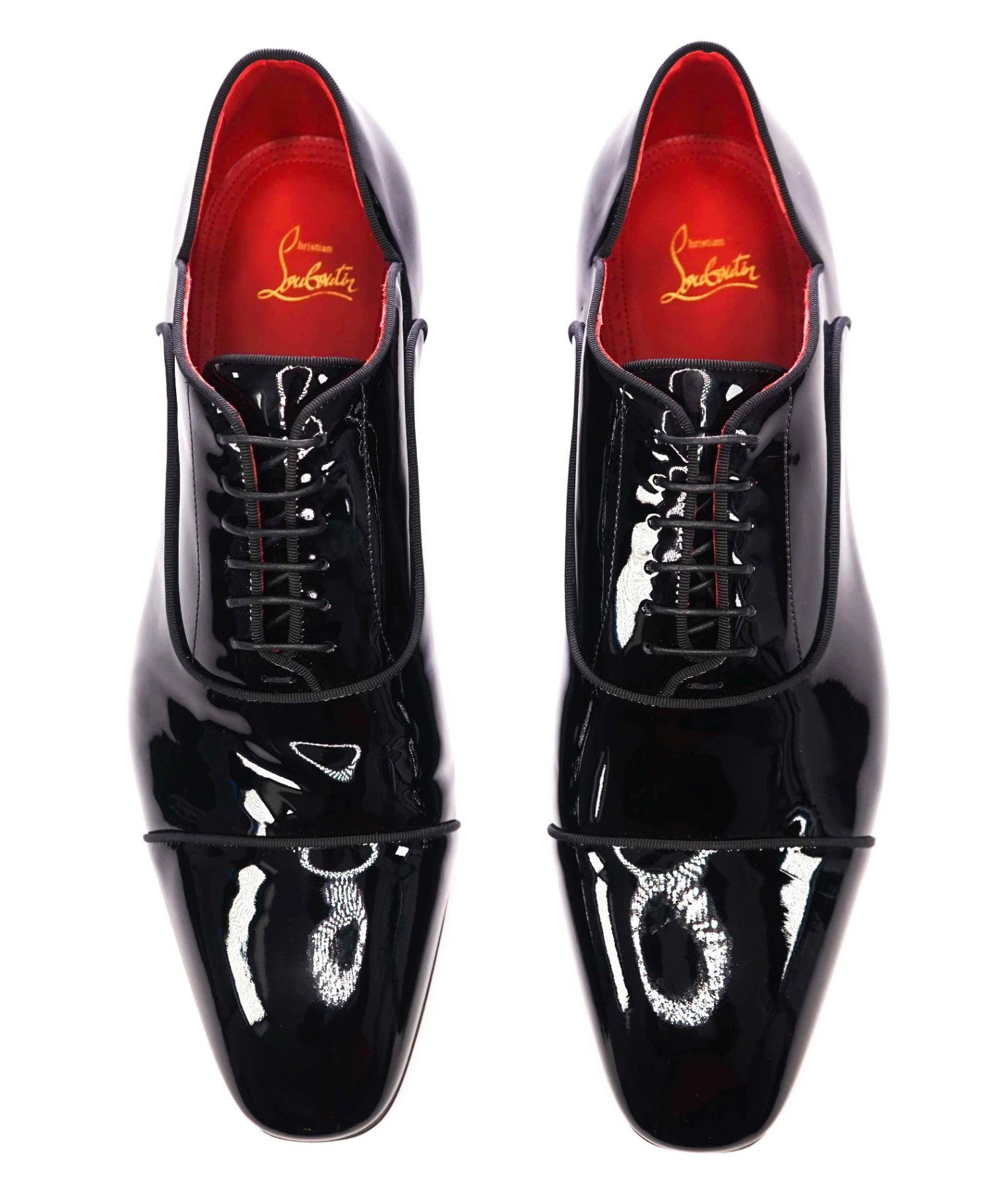 $1,050 Christian Louboutin - Black "Greggy Chick" Oxford - US 13 (46EU)