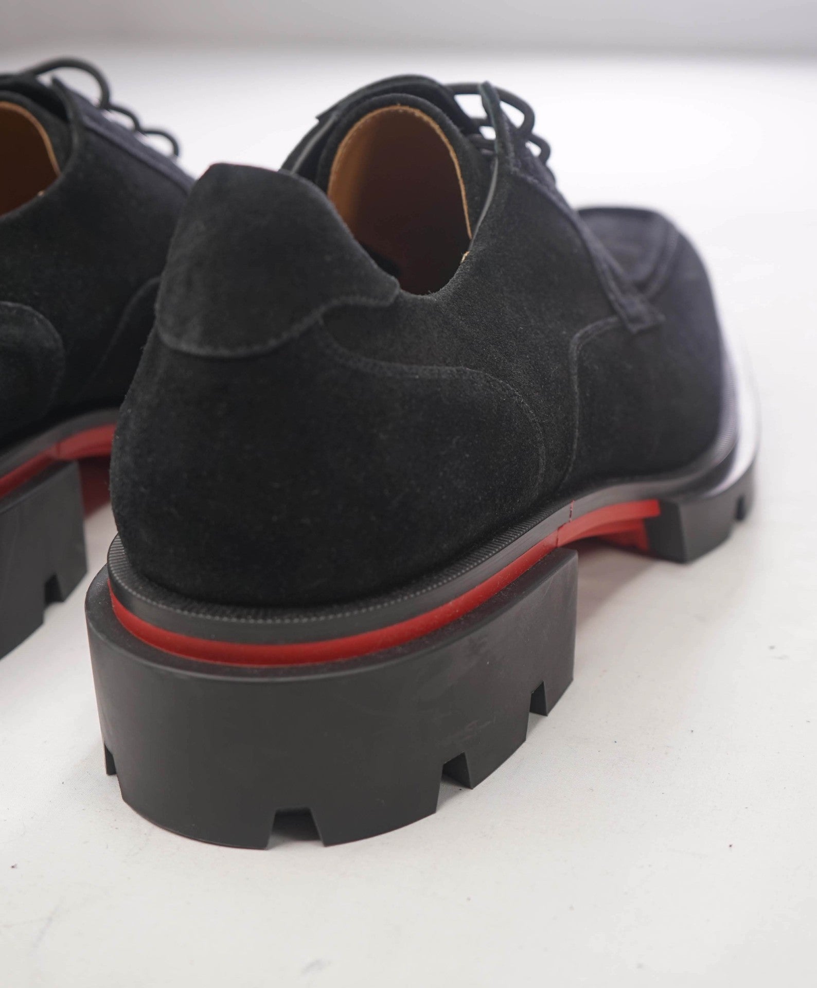 $1,195 CHRISTIAN LOUBOUTIN - "Our Georges L" Lug Sole Derby - US 13 (46EU)