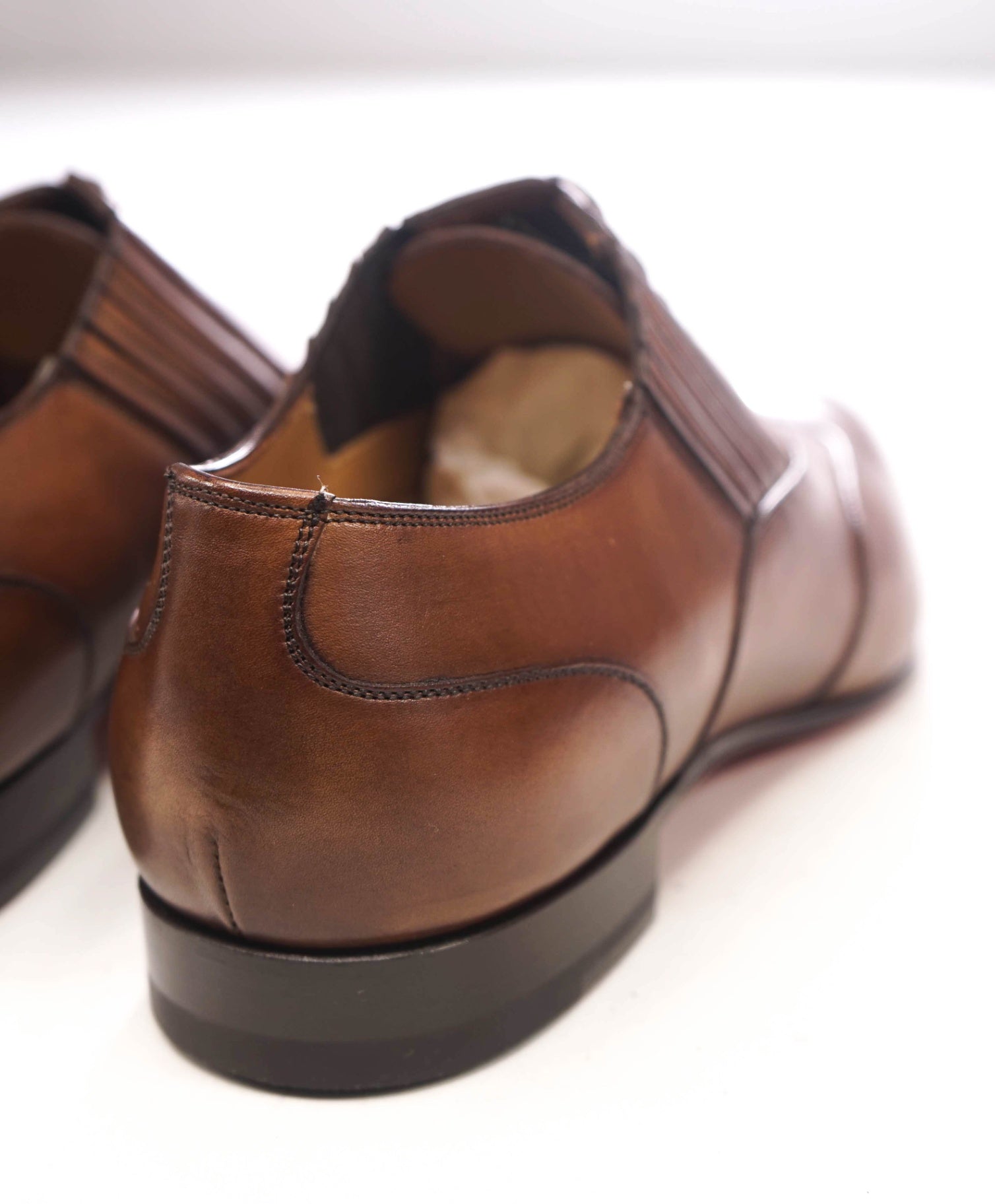 $1,145 CHRISTIAN LOUBOUTIN - Brown *MY ARMOR" Oxfords - US 8.5 (EU41.5)
