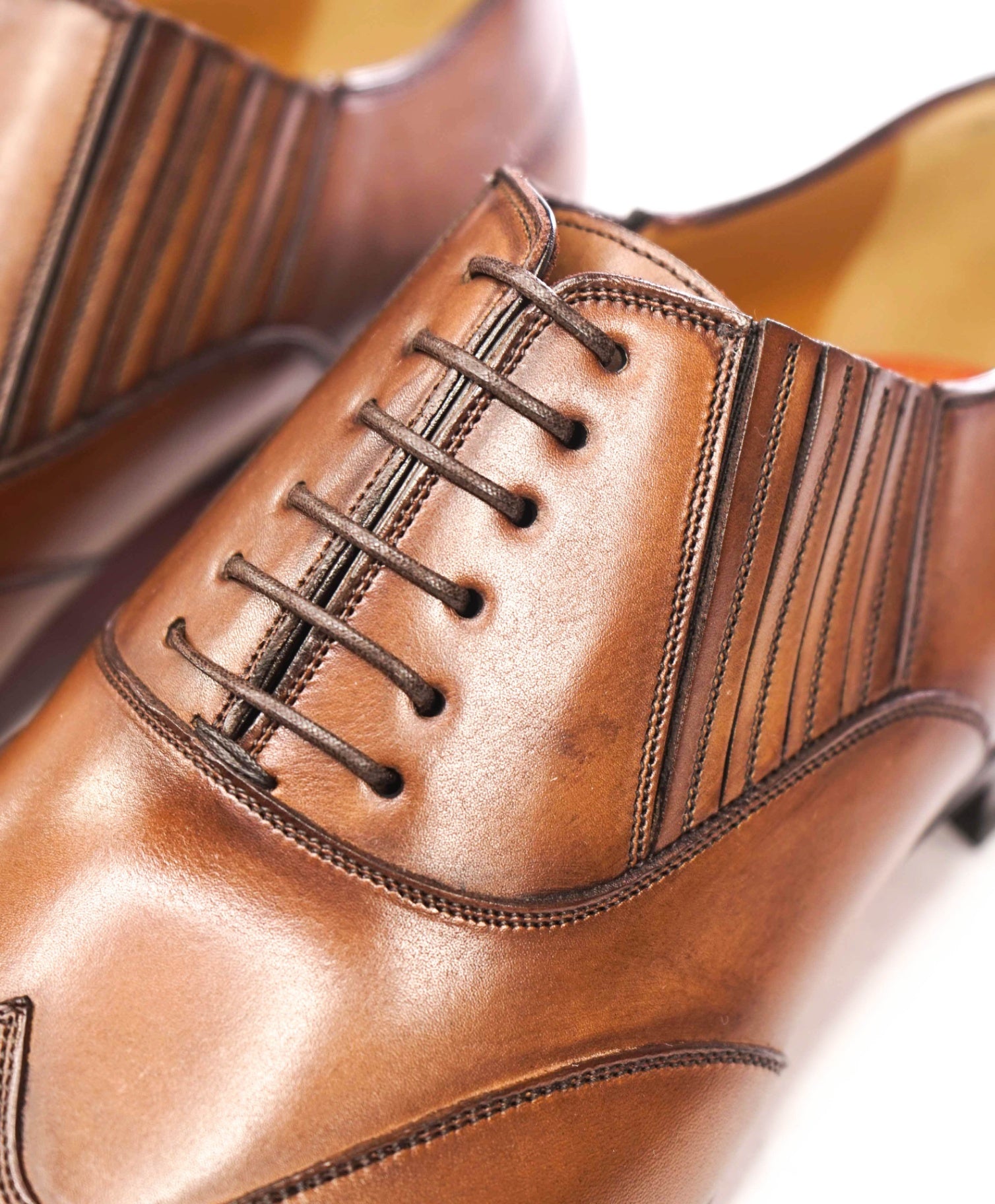 $1,145 CHRISTIAN LOUBOUTIN - Brown *MY ARMOR" Oxfords - US 8.5 (EU41.5)