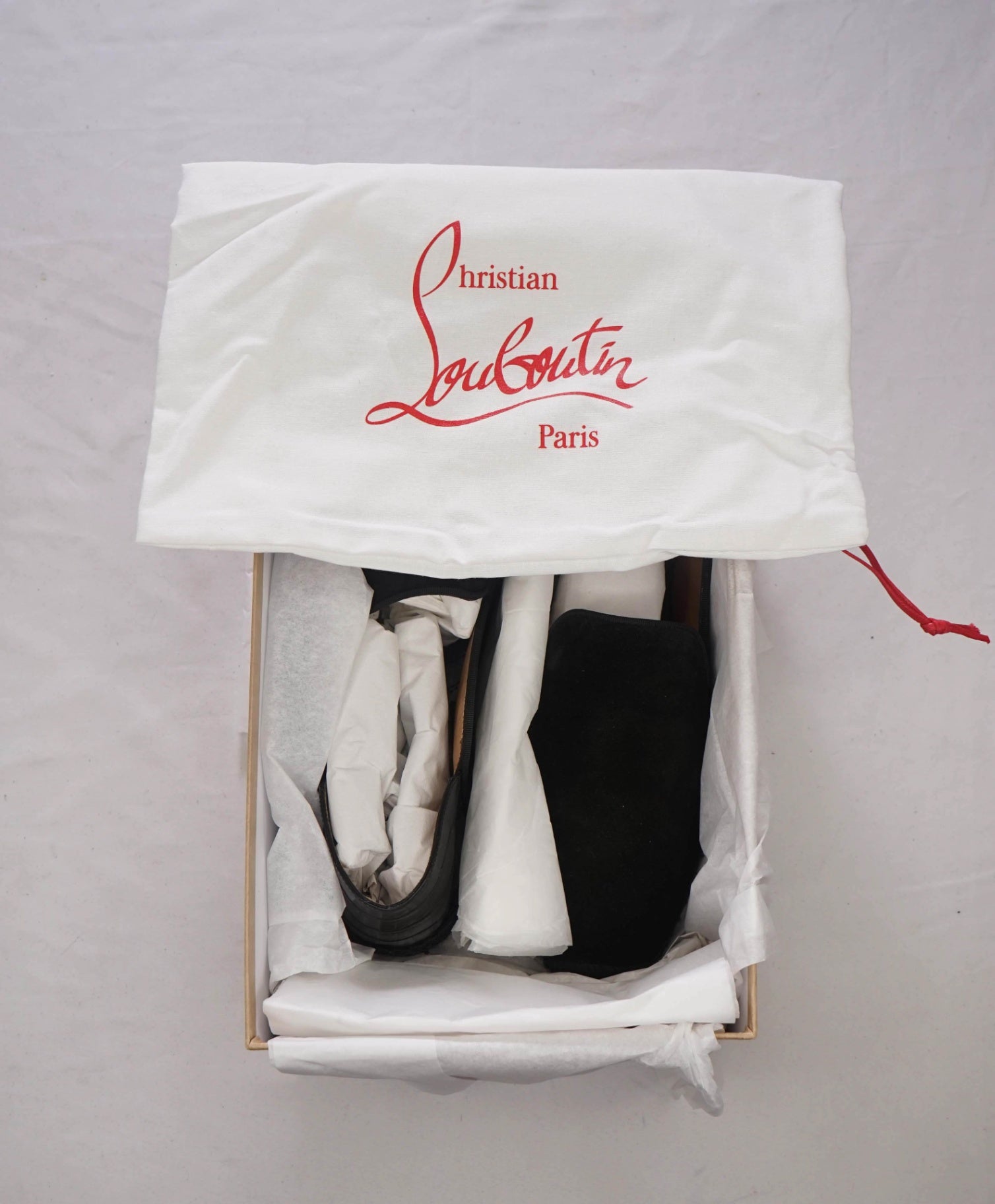 $745 CHRISTIAN LOUBOUTIN - Black Suede/Leather *VARSI ESPADON* Loafers - US 10 (43EU)