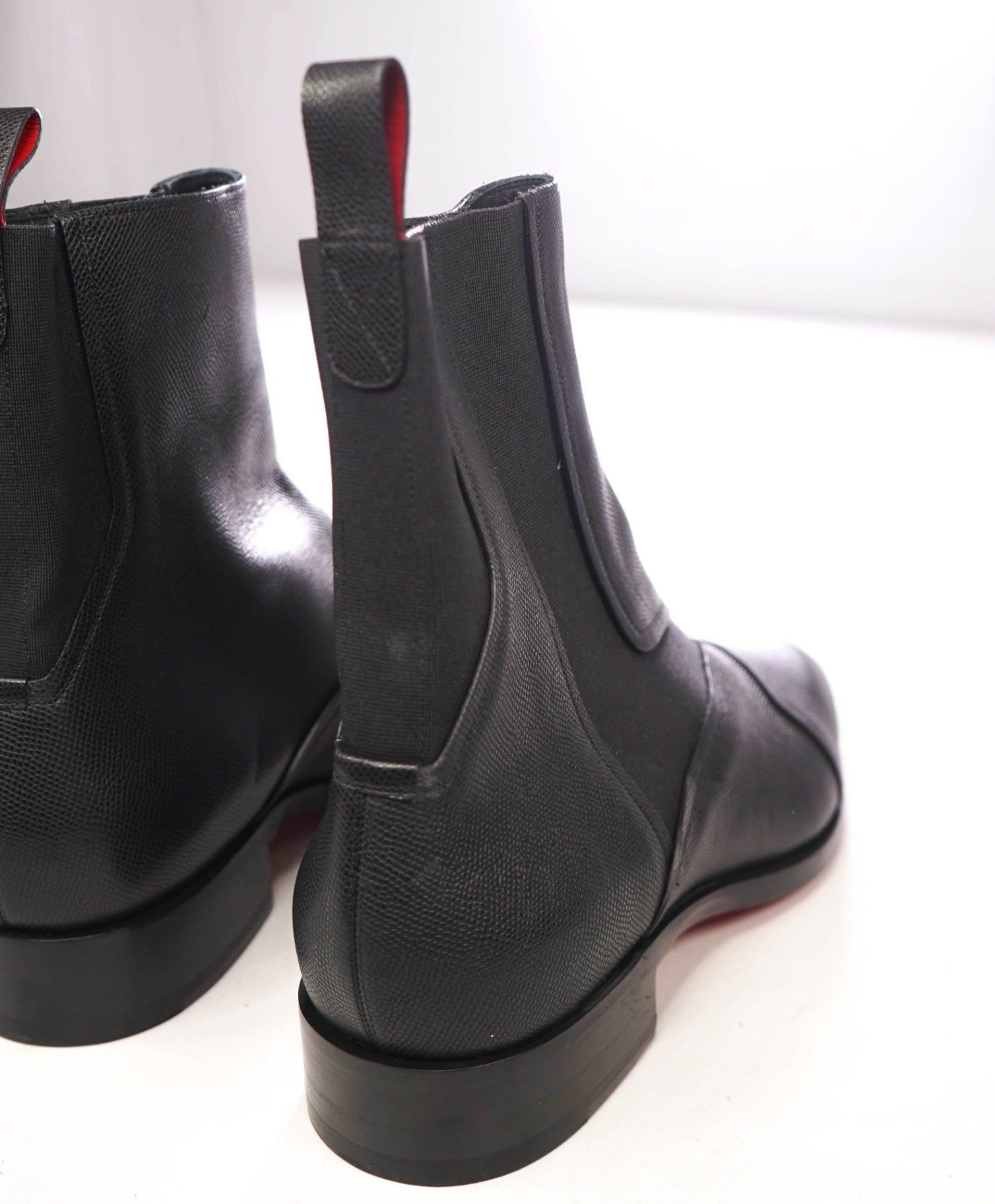 $1,445 CHRISTIAN LOUBOUTIN - BOABI Leather Boots - US 10 (EU43)