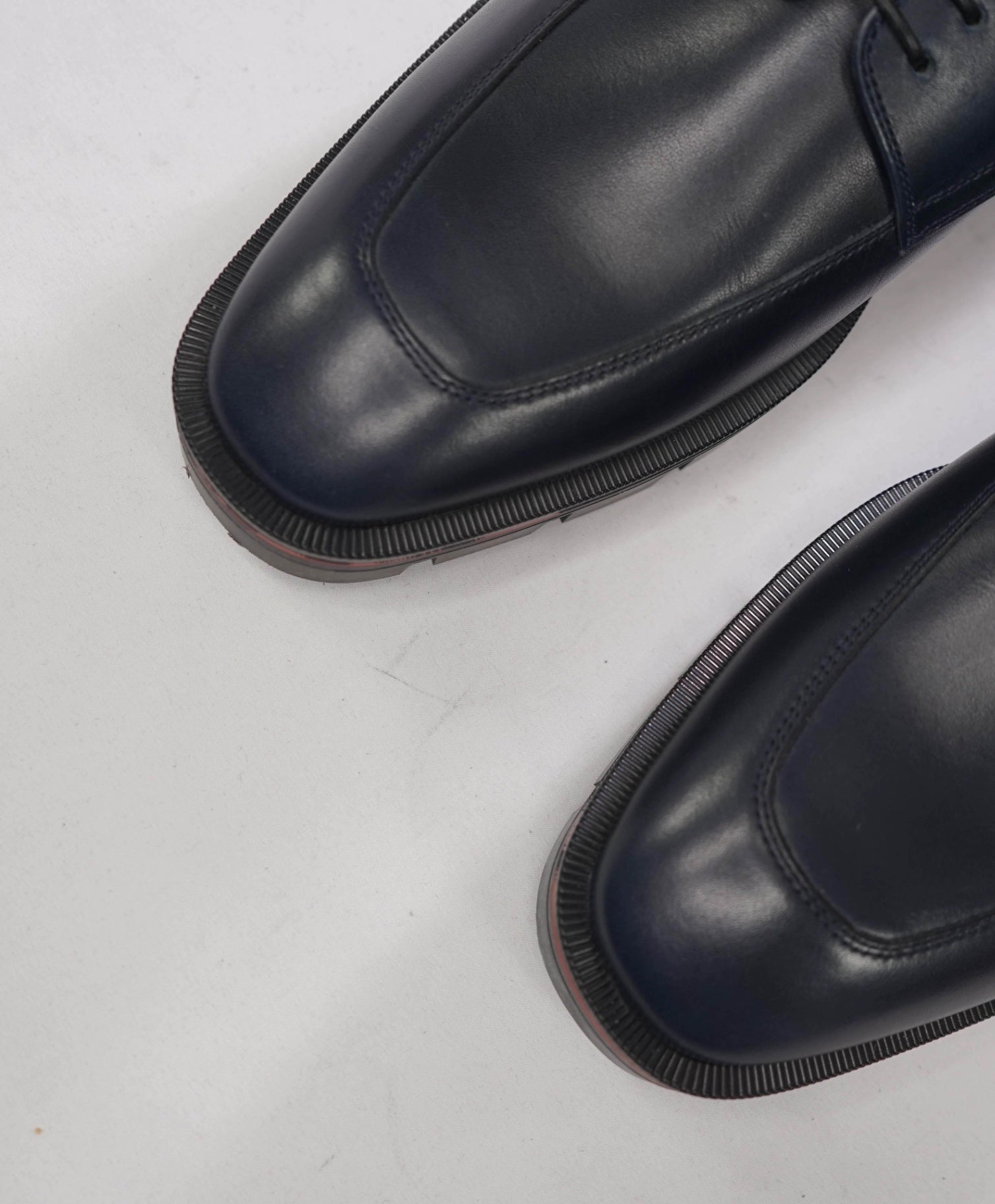 $1,190 CHRISTIAN LOUBOUTIN - Navy Blue Leather *DAVISOL* Derby - US 8.5 (41.5EU)