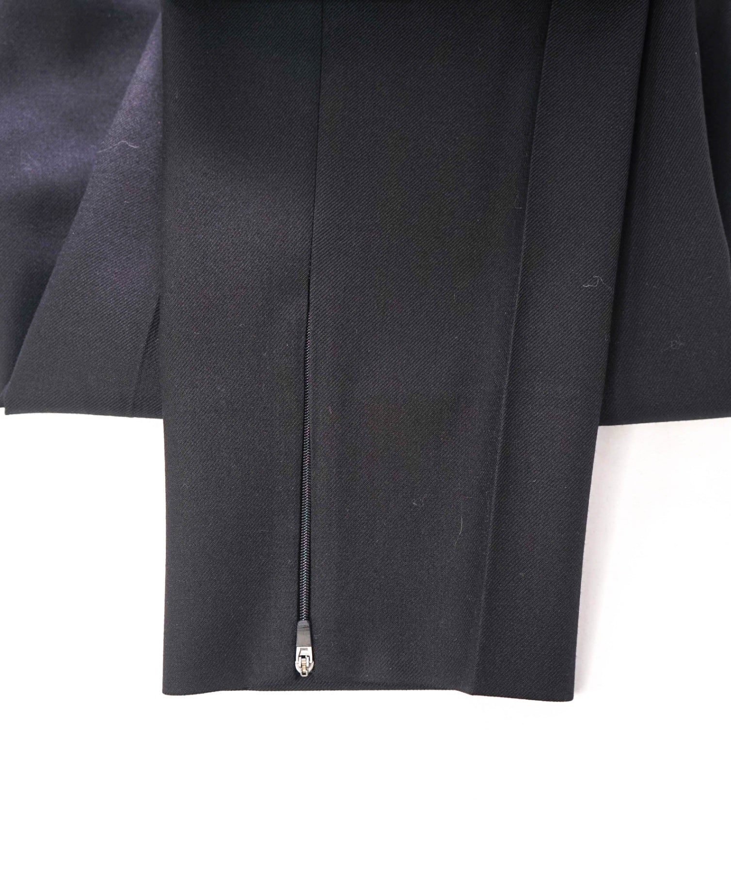 $1,150 ERMENEGILDO ZEGNA x FEAR OF GOD - Black Wool Pants -35W