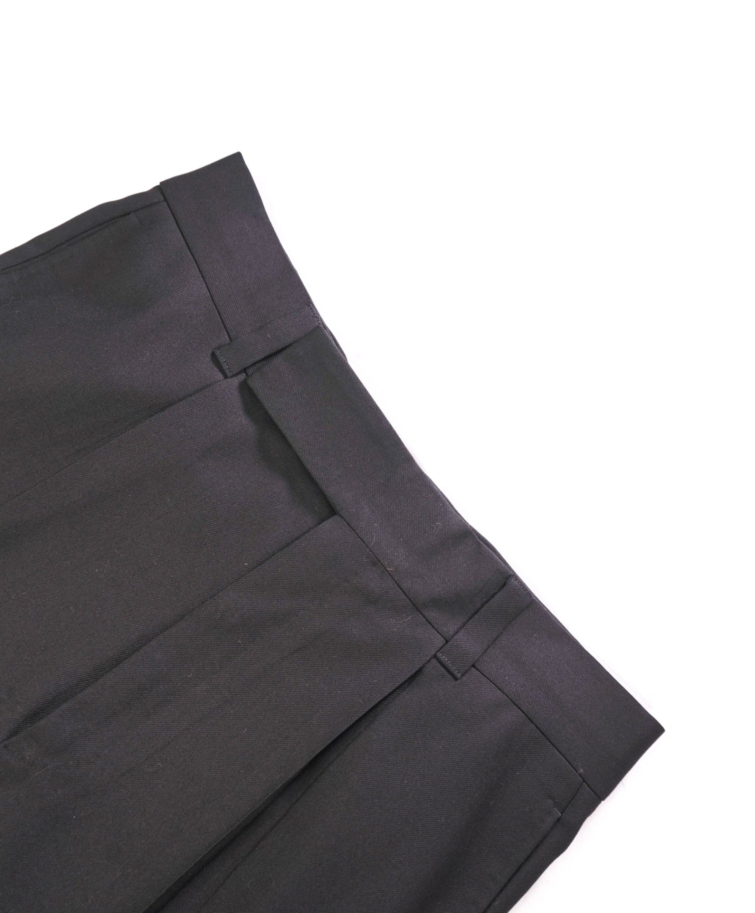$1,150 ERMENEGILDO ZEGNA x FEAR OF GOD - Black Wool Pants -35W