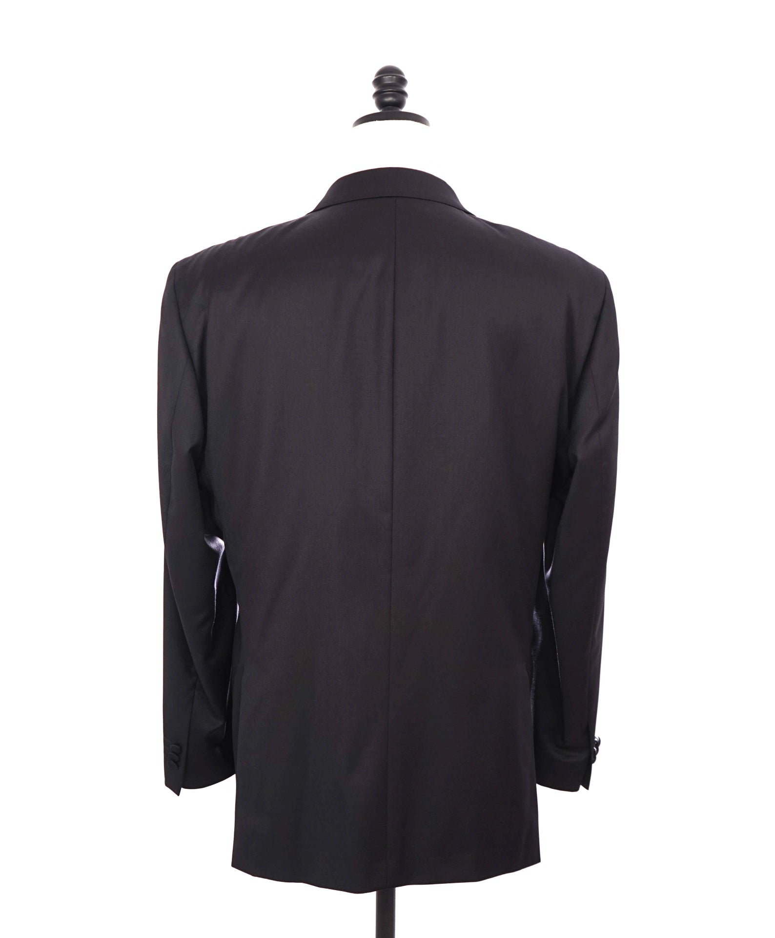 $1,295 ZEGNA For SAKS 5TH AVE - Black Wool Classic Tuxedo - 46R