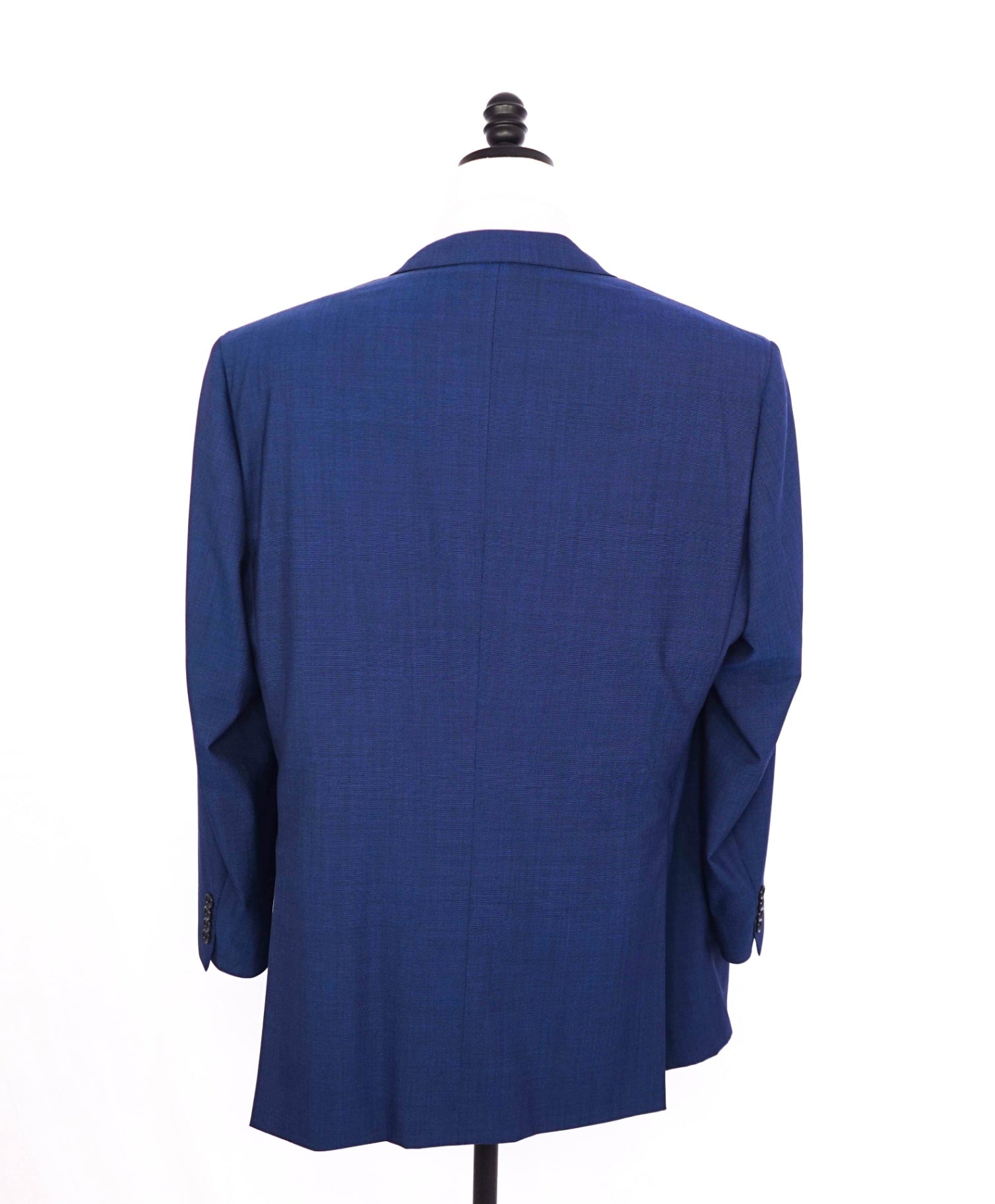 $5,950 BRIONI - Blue Textured Wool 2-Btn Suit - 48L US
