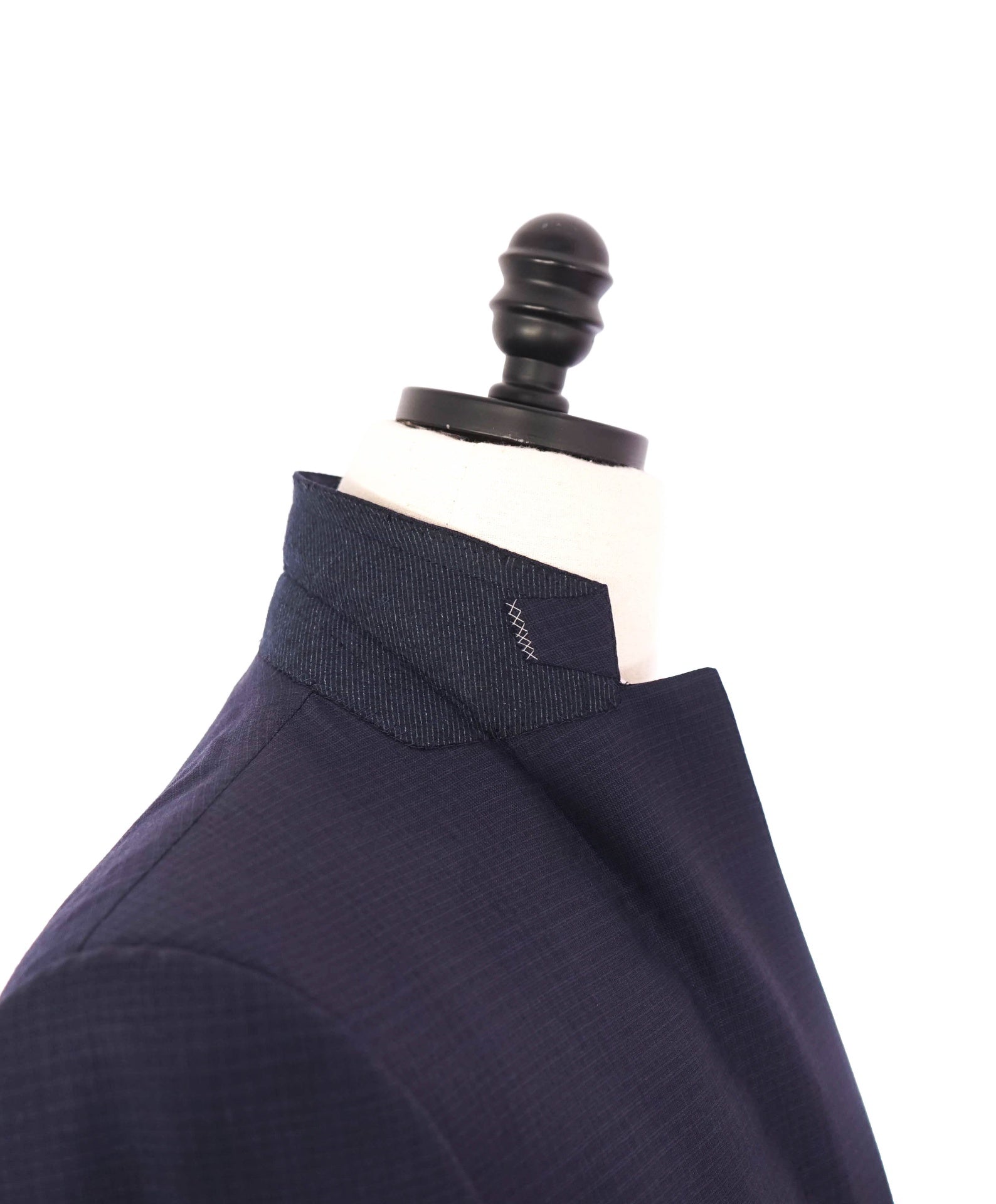 $4,590 ZEGNA - Blue Subtle Check "TROFEO" Wool Suit - 38R US