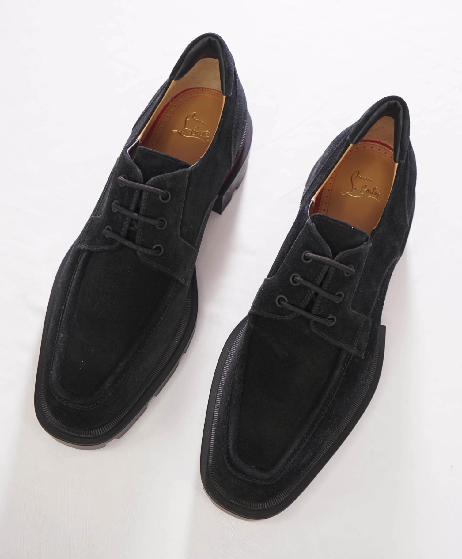 $1,195 CHRISTIAN LOUBOUTIN - "Our Georges L" Lug Sole Derby - US 13 (46EU)