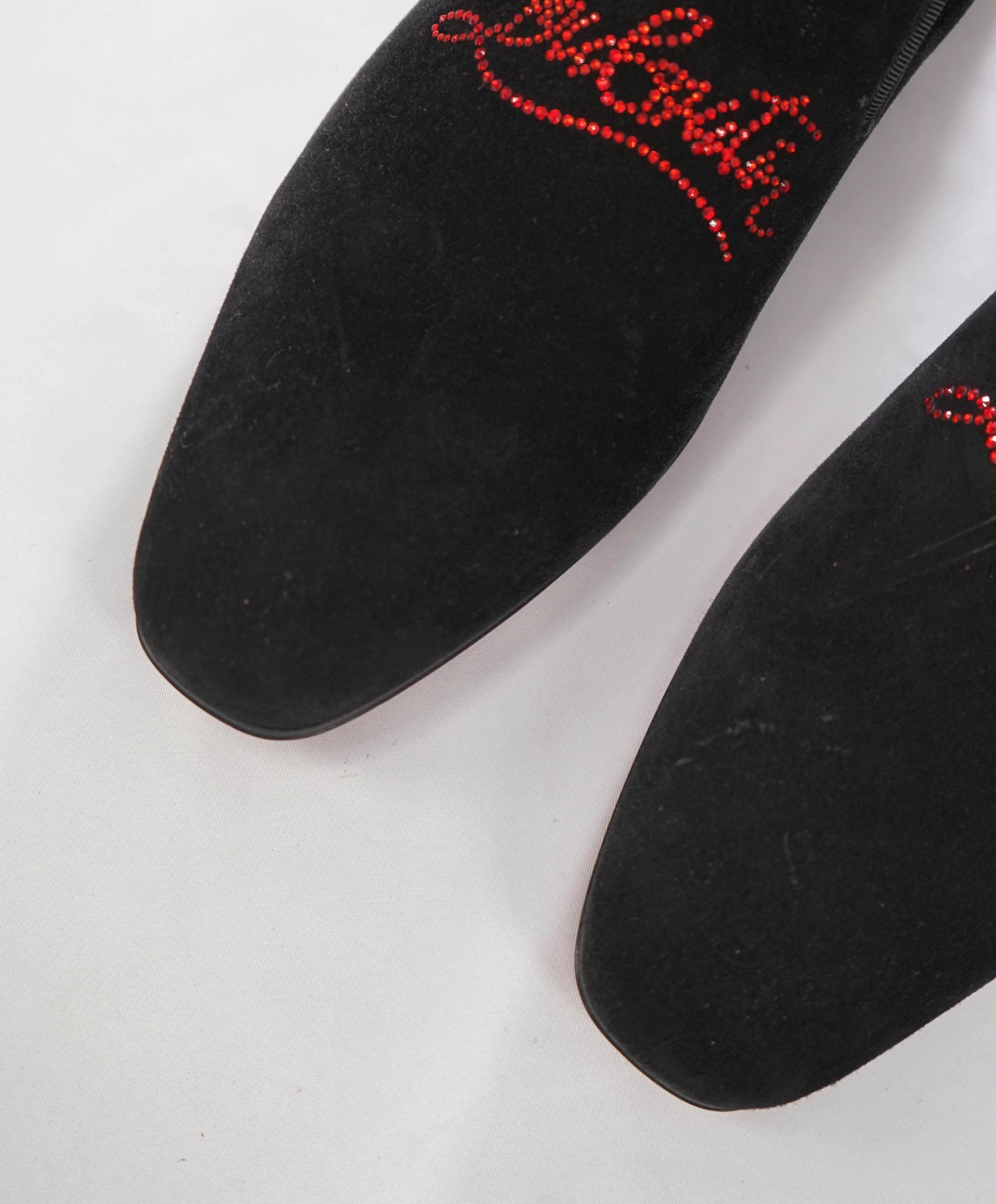 $1,100 CHRISTIAN LOUBOUTIN - *Dandelion Strass* Crystal Loafers - 12.5 (45.5EU)