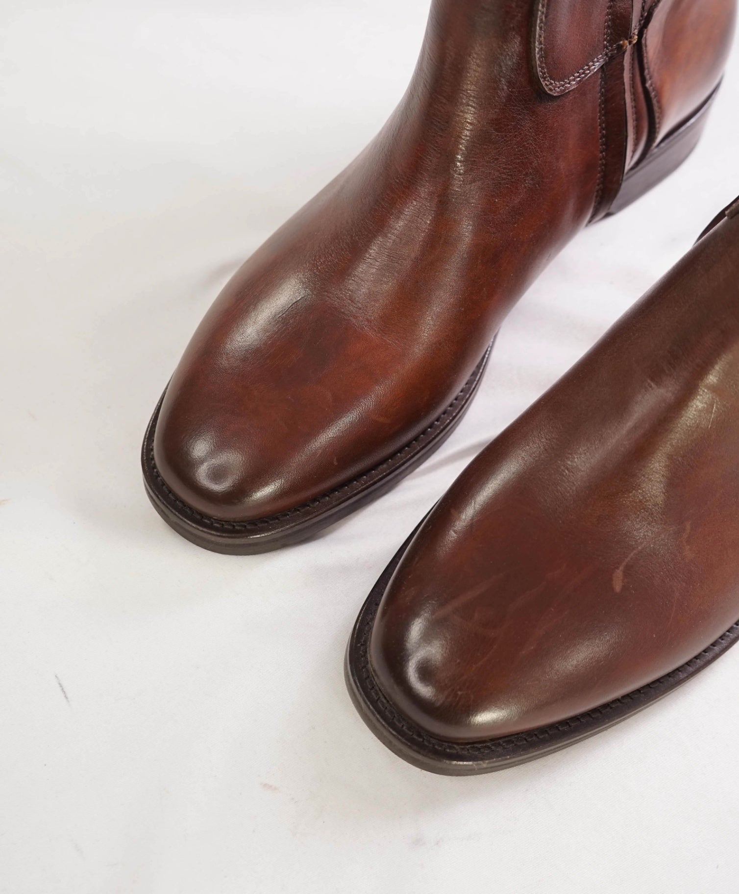 $895 ELEVENTY - Brown Riding Boots - 10 US (40)