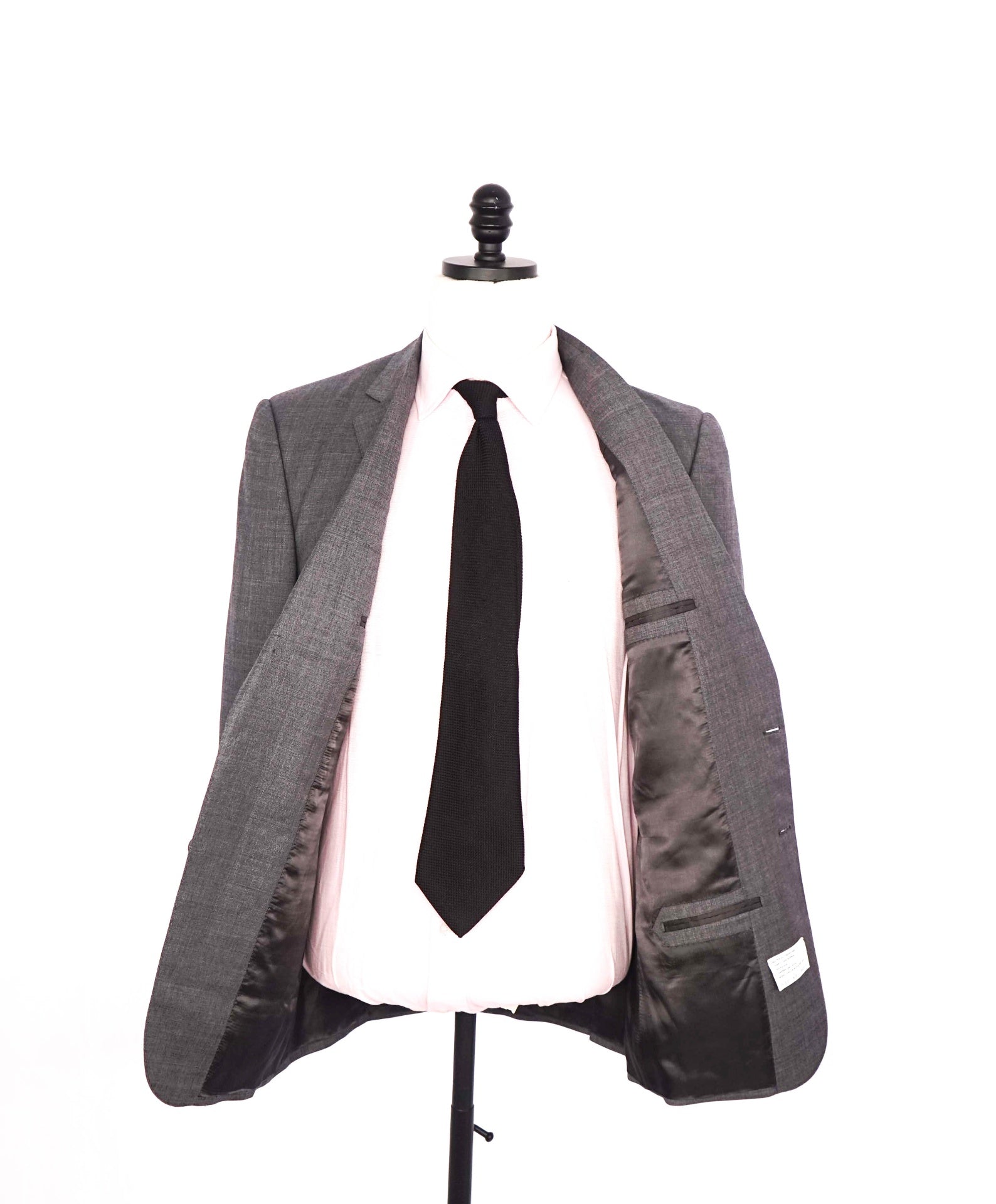 $2,995 RALPH LAUREN PURPLE LABEL - Gray Wool Suit - 40R