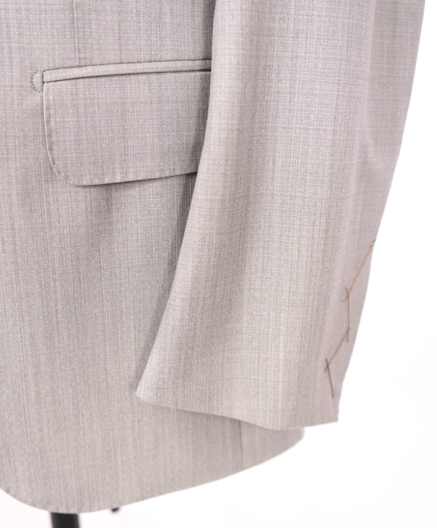 $7,900 ZEGNA - Light Gray XXX "High Performance" Wool Suit - 34S