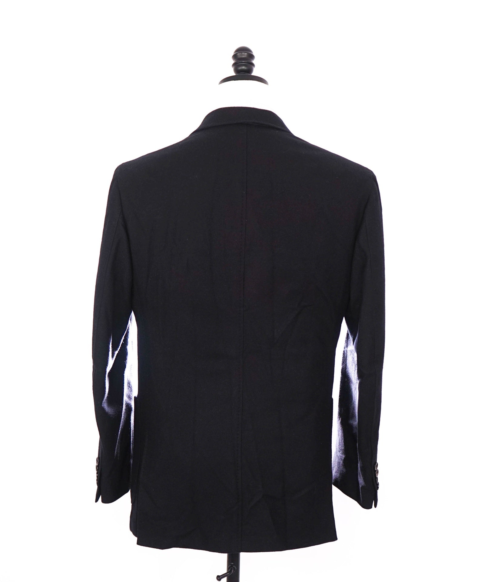 $3,990 ZEGNA - Black TROFEO Wool/Cashmere Sport Jacket - 38R