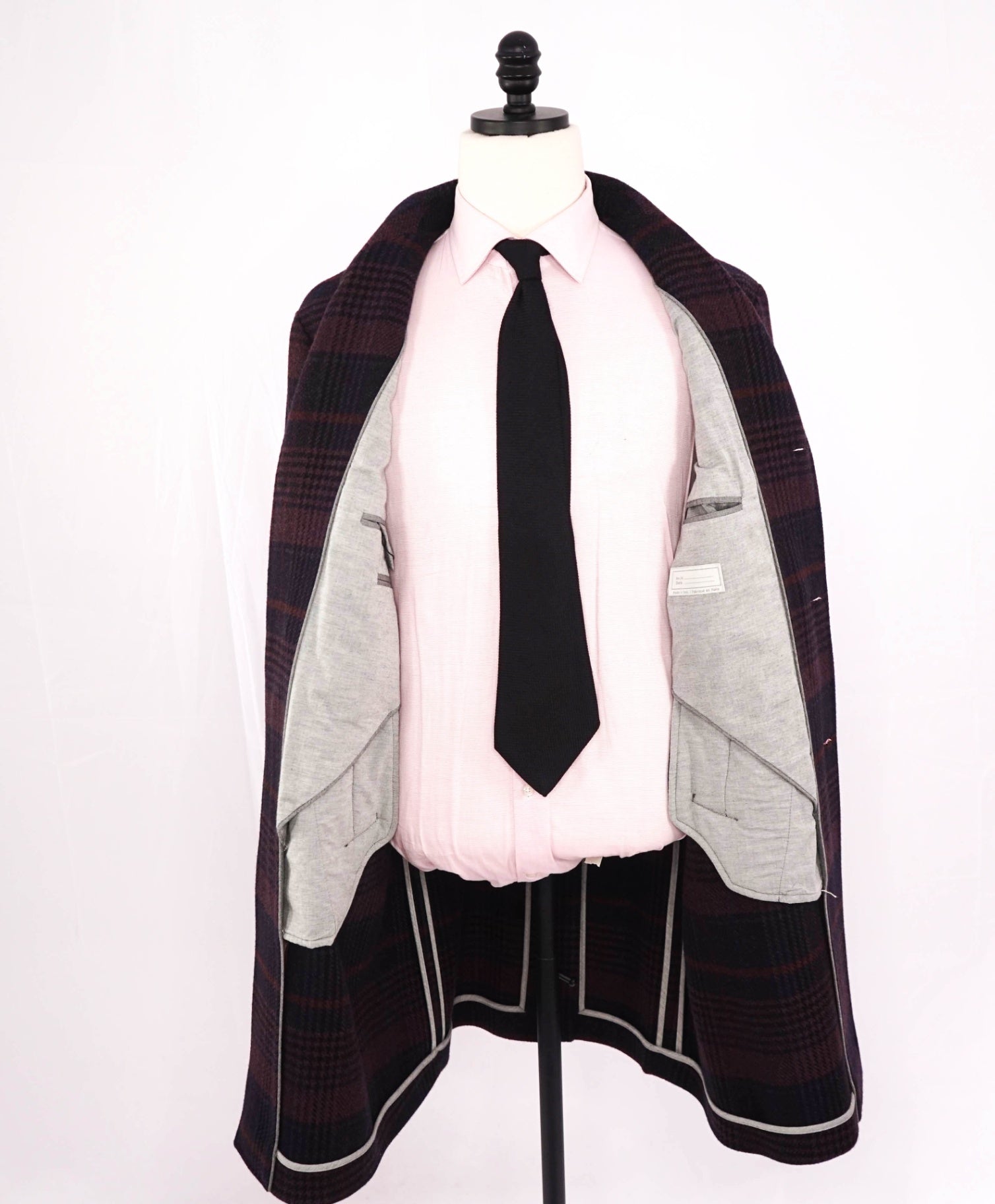 $2,250 ELEVENTY - "PLATINUM" Wool & Cashmere Top Coat - 40