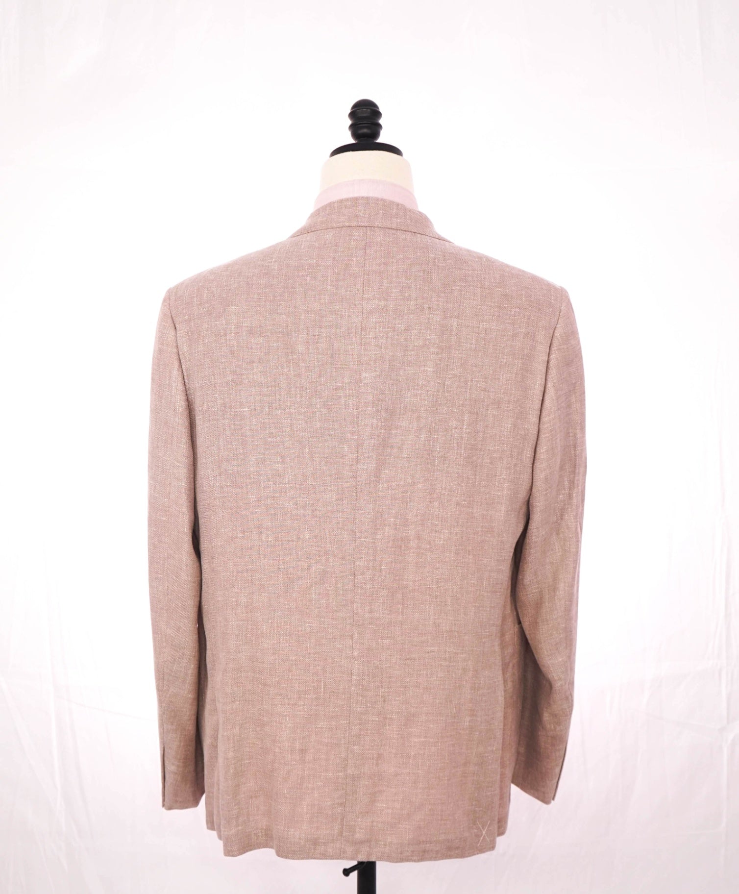 $2,990 ZEGNA - Pastel Pink CROSSOVER Linen/Wool/Silk Blazer - 46R