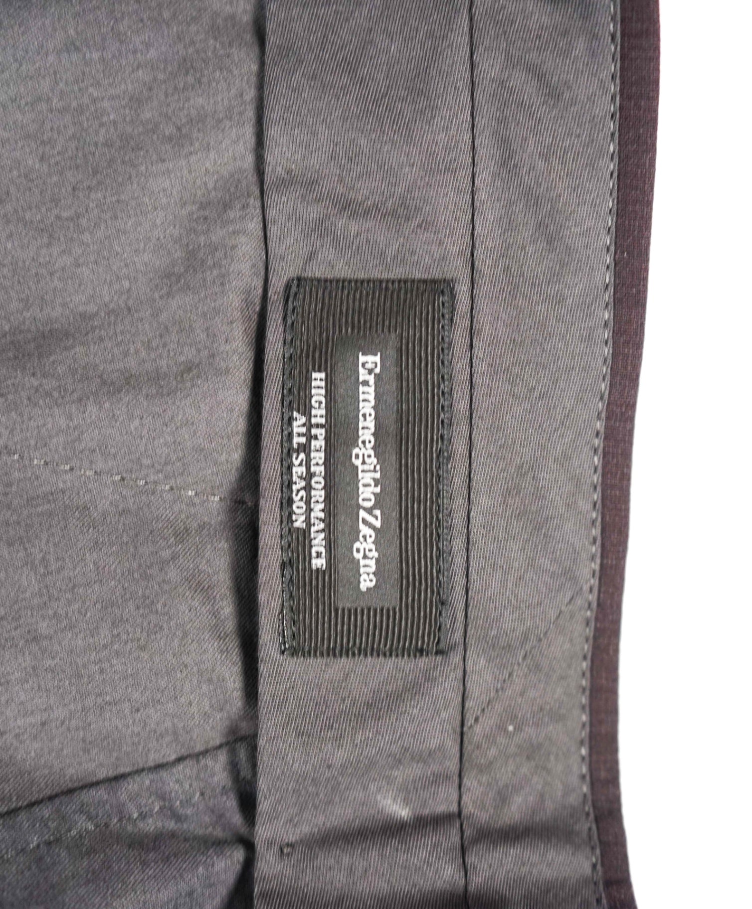 $750 ZEGNA - Burgundy High Performance "ALL SEASON" Pants - 38W