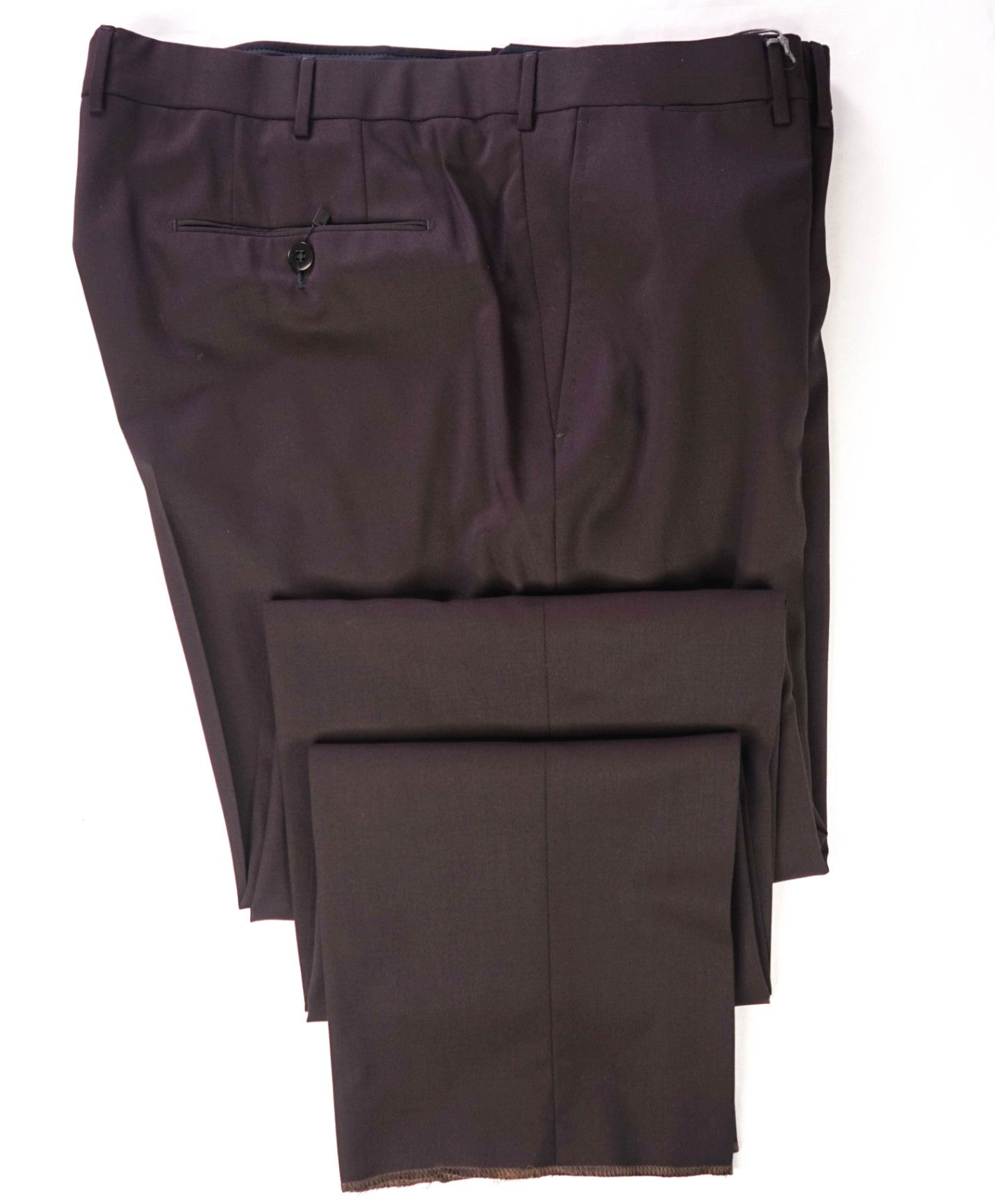 $775 ZEGNA - Burgundy High Performance "ALL SEASON" Slim Pants - 39W