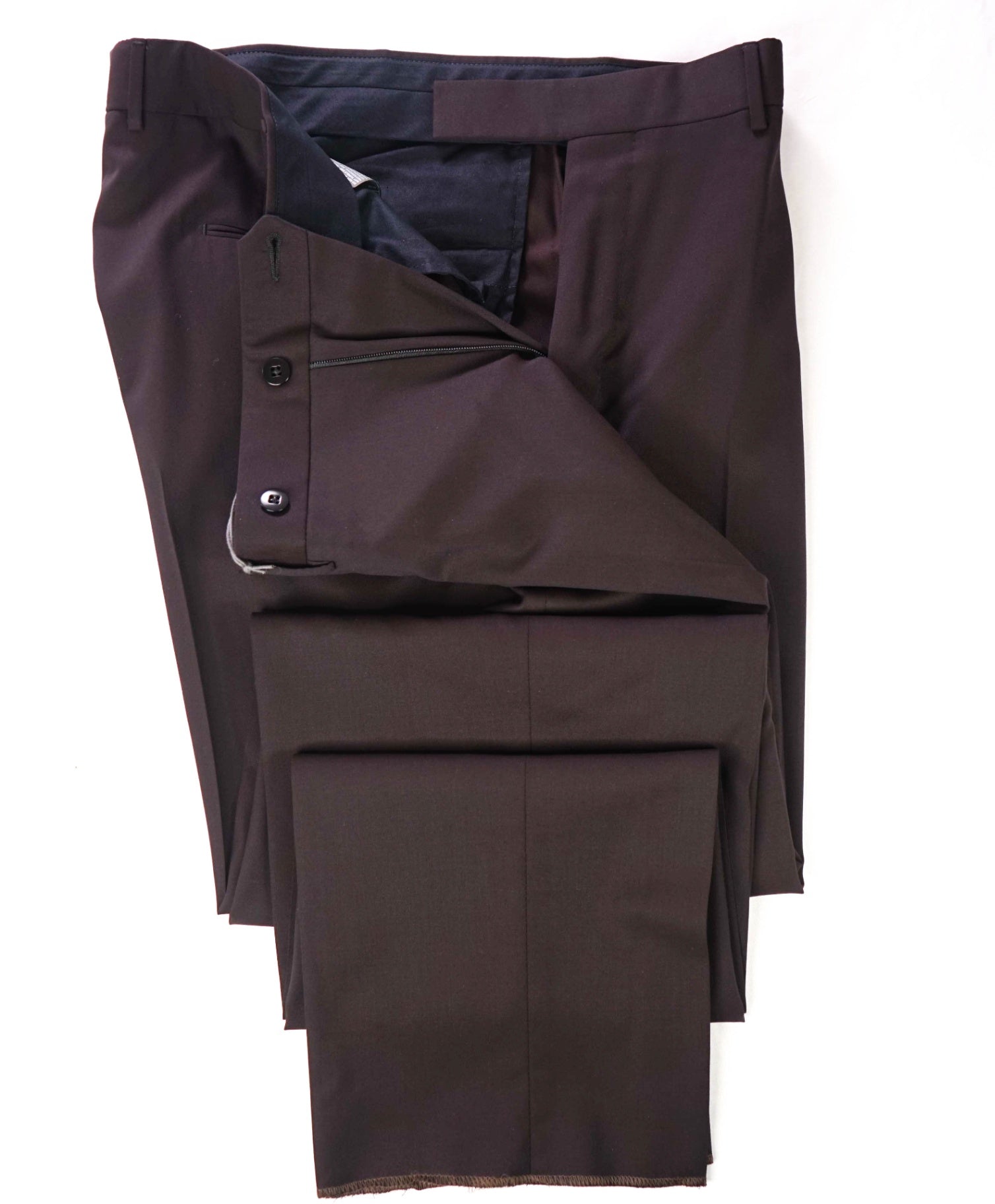 $775 ZEGNA - Burgundy High Performance "ALL SEASON" Slim Pants - 39W