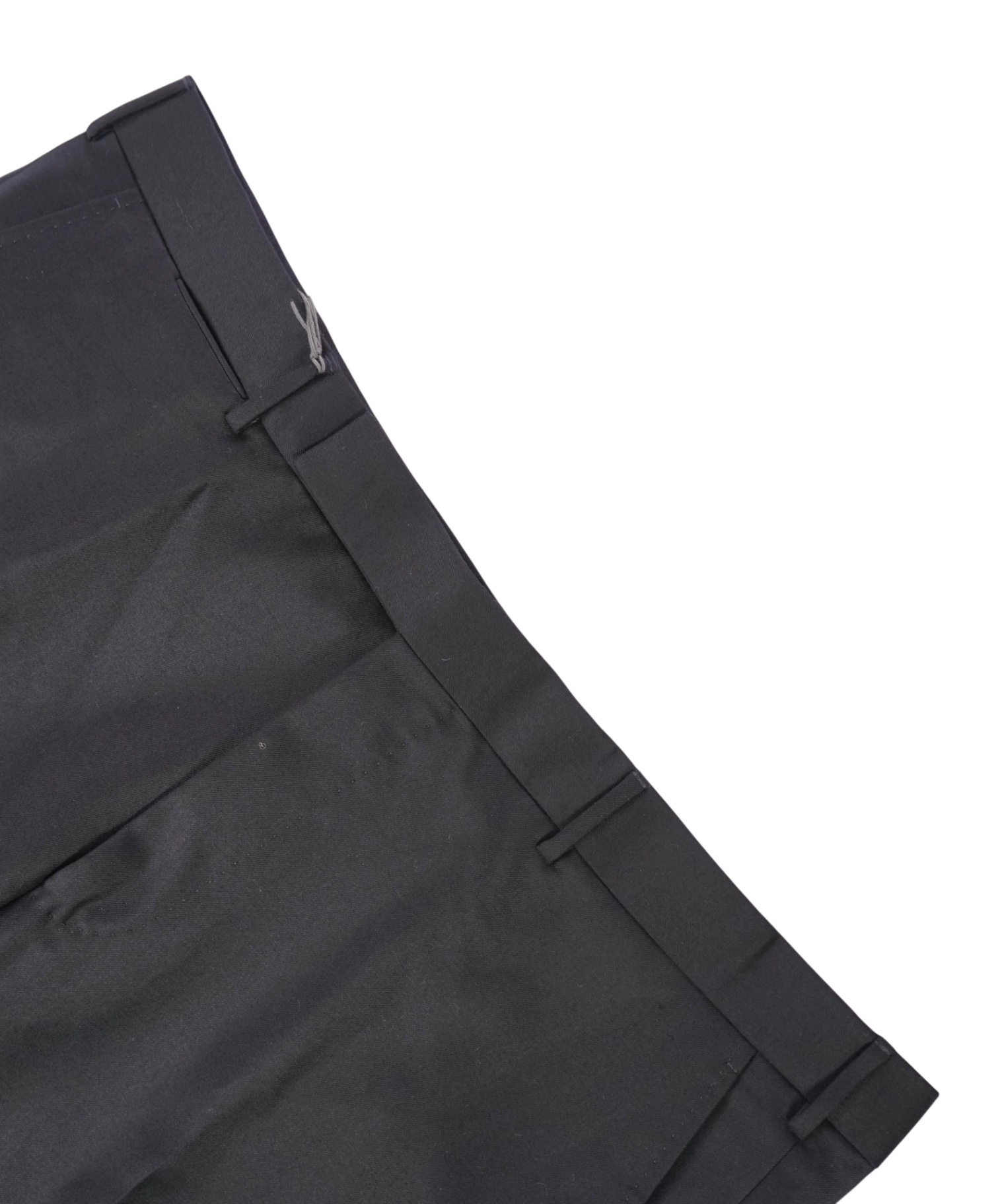 $950 ZEGNA - Solid Navy Blue TROFEO Wool Pants - 38W
