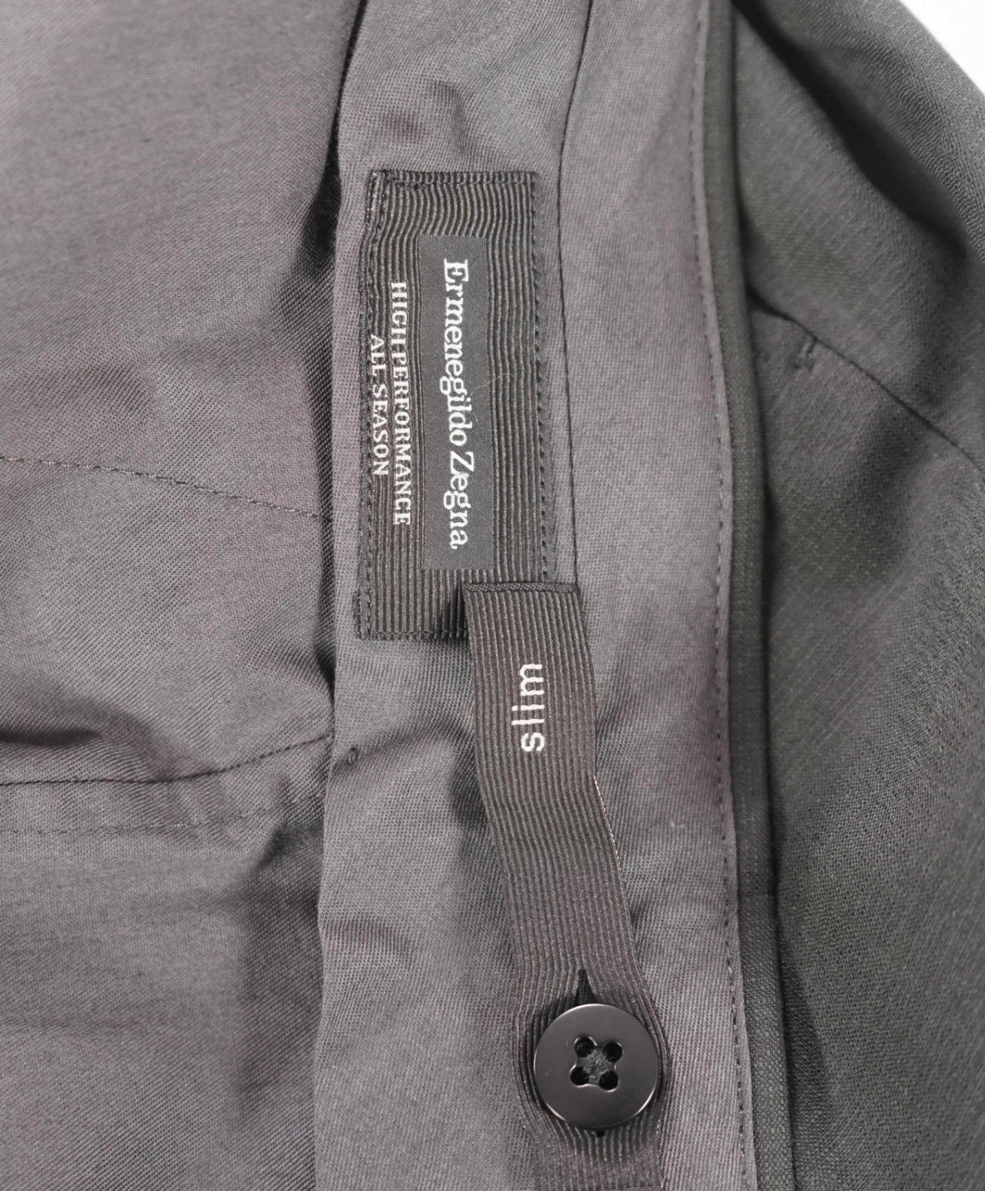 $775 ZEGNA - Dark Green High Performance "ALL SEASON" Slim Pants - 40W