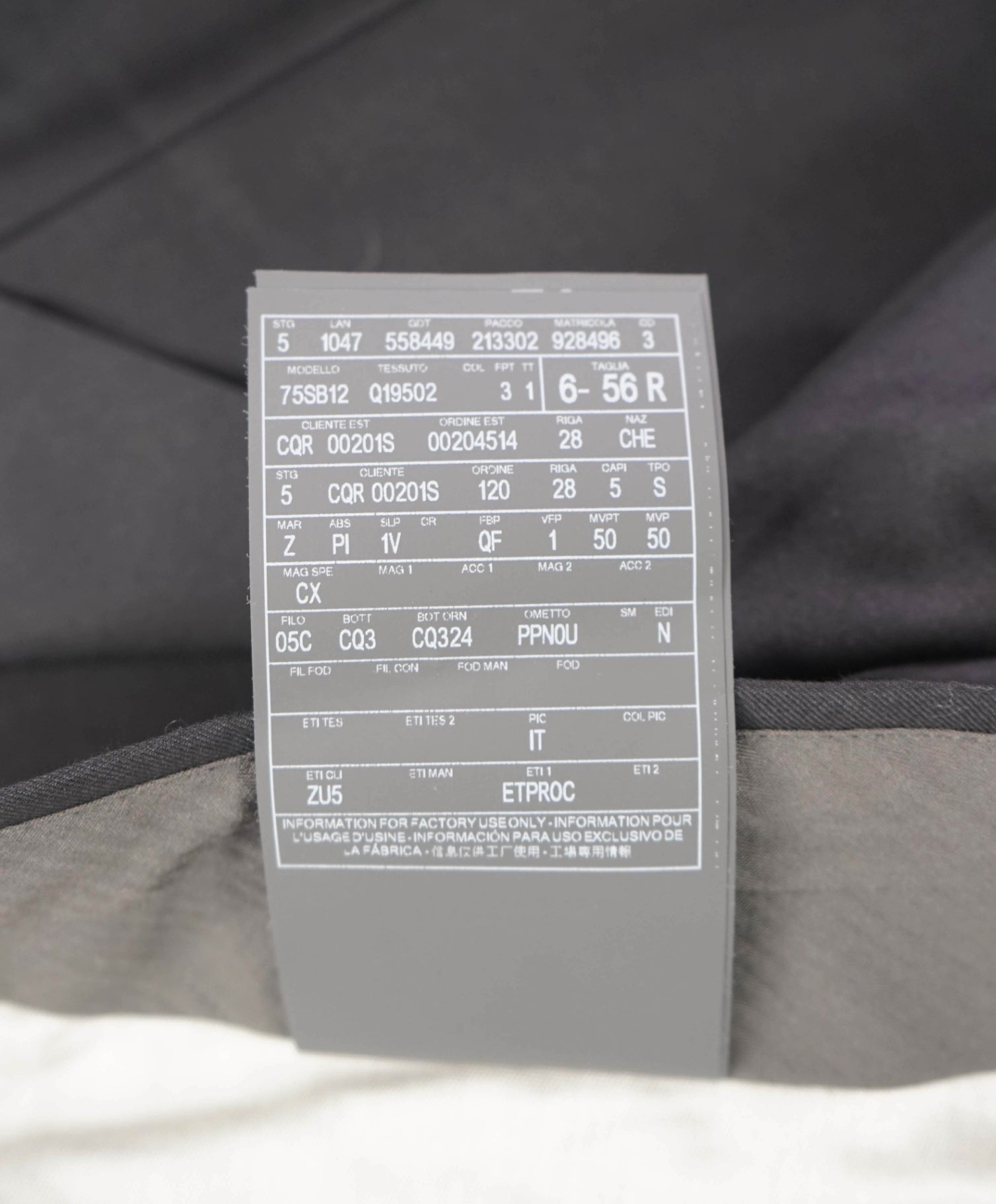 $795 ZEGNA - Solid Black TROFEO Wool Pants - 39W