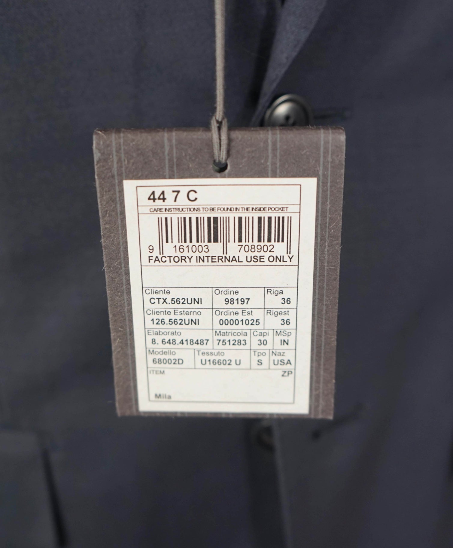 $3,990 ZEGNA - Medium Pastel Blue Wool/Silk Suit - 34S US