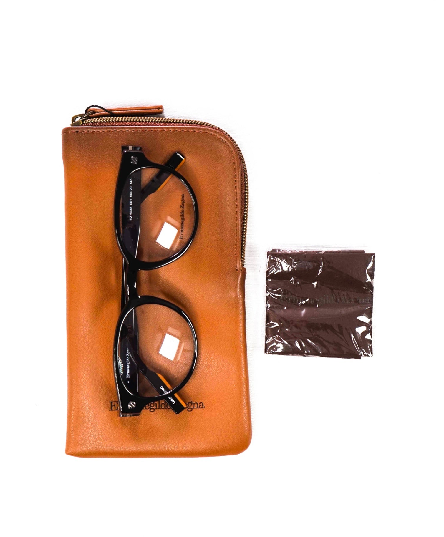 $475 ZEGNA - "LEGGERISSIMO" EZ 5232 Plastic Glasses - 50 20 145