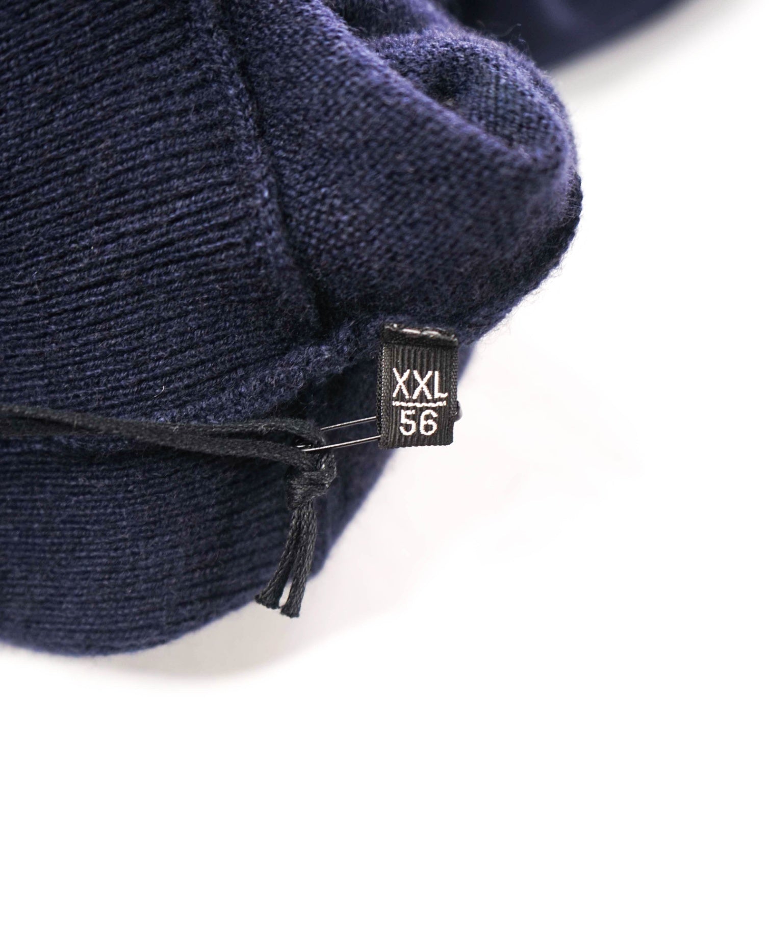 $2,290 ZEGNA - Navy PURE CASHMERE Turtleneck Sweater - XXL (56EU)