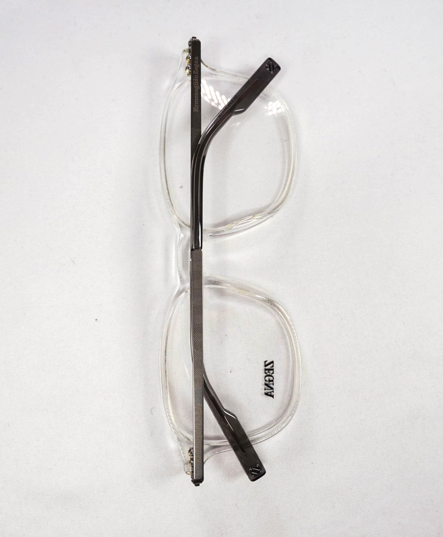 $475 ZEGNA - Plastic/Metal Glasses EZ 5229 - 52 18 145