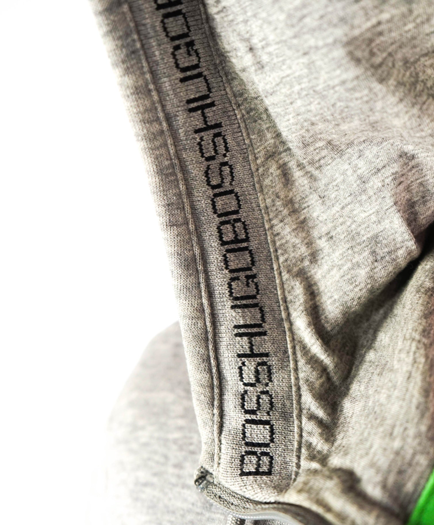 $215 Hugo BOSS - Light Gray Zip-up Hoodie - M