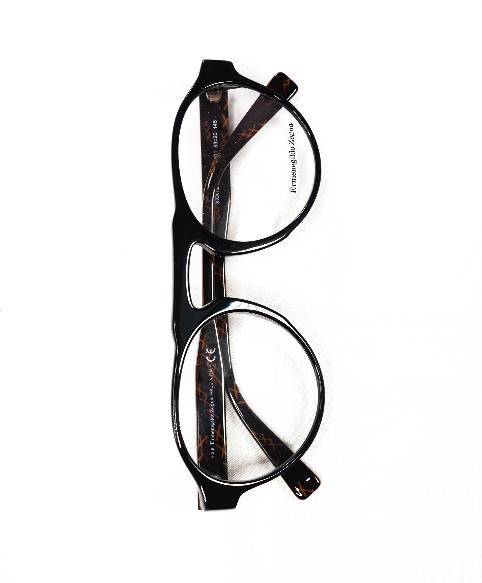 $475 ZEGNA - Plastic Glasses EZ 5188 - 53 20 145