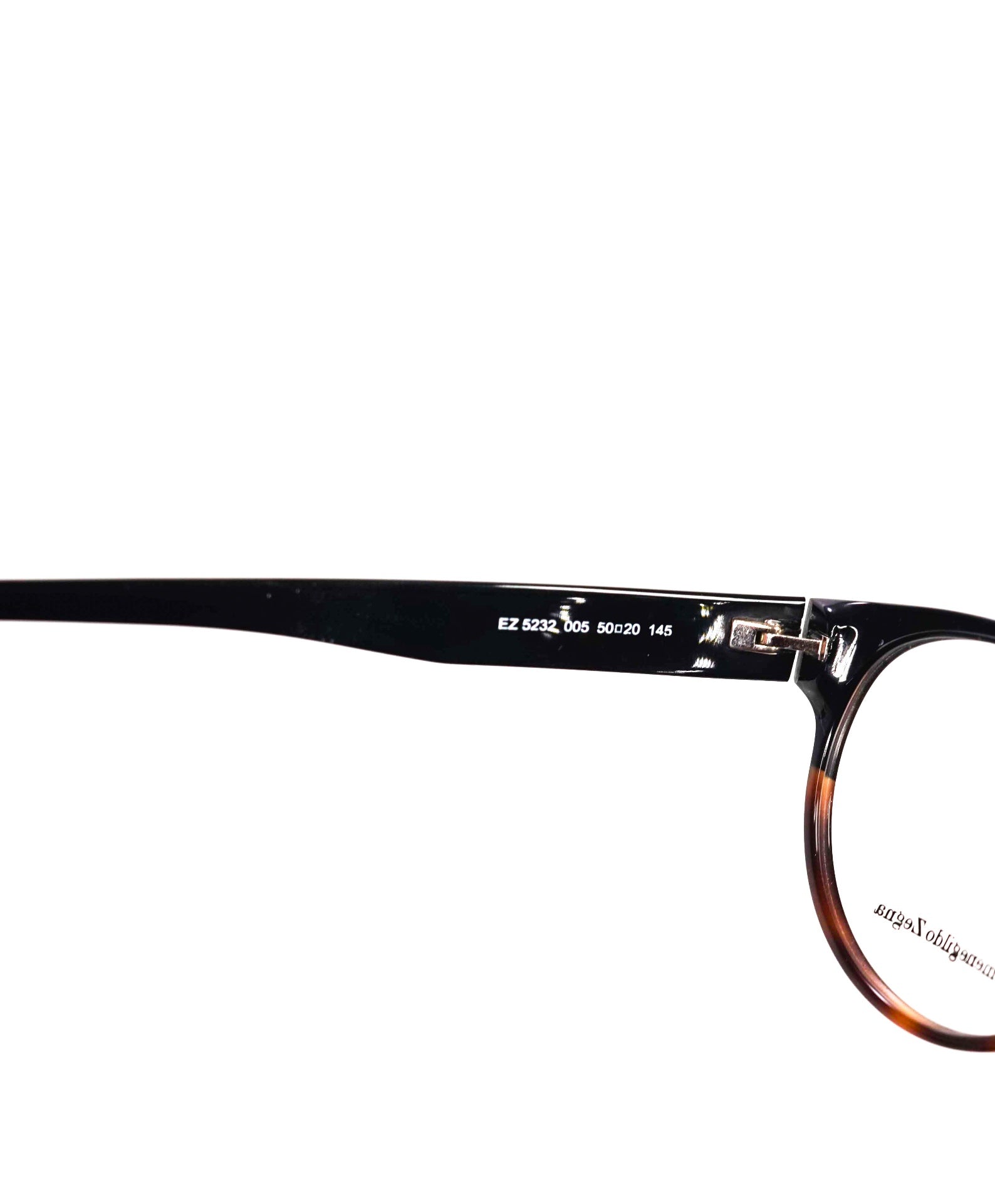$475 ZEGNA - "LEGGERISSIMO" EZ 5232 Plastic Glasses - 50 20 145