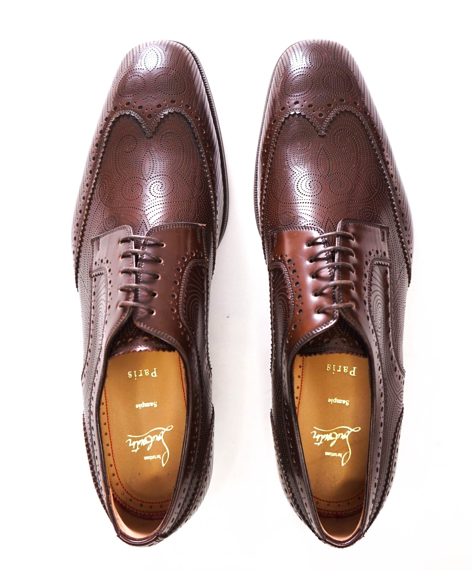 $1,525 CHRISTIAN LOUBOUTIN - 1 Of 1 Sample Derby - US 13 (46EU)