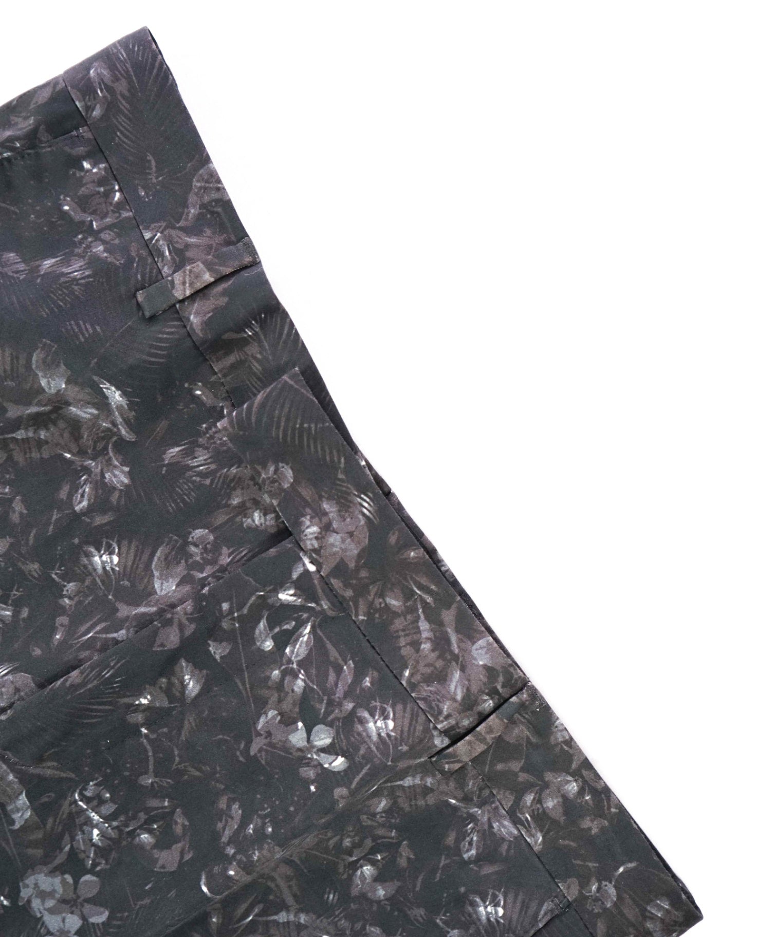 $325 STRELLSON - Black/Gray Floral Extra Slim Fit Cotton Chinos - 33W