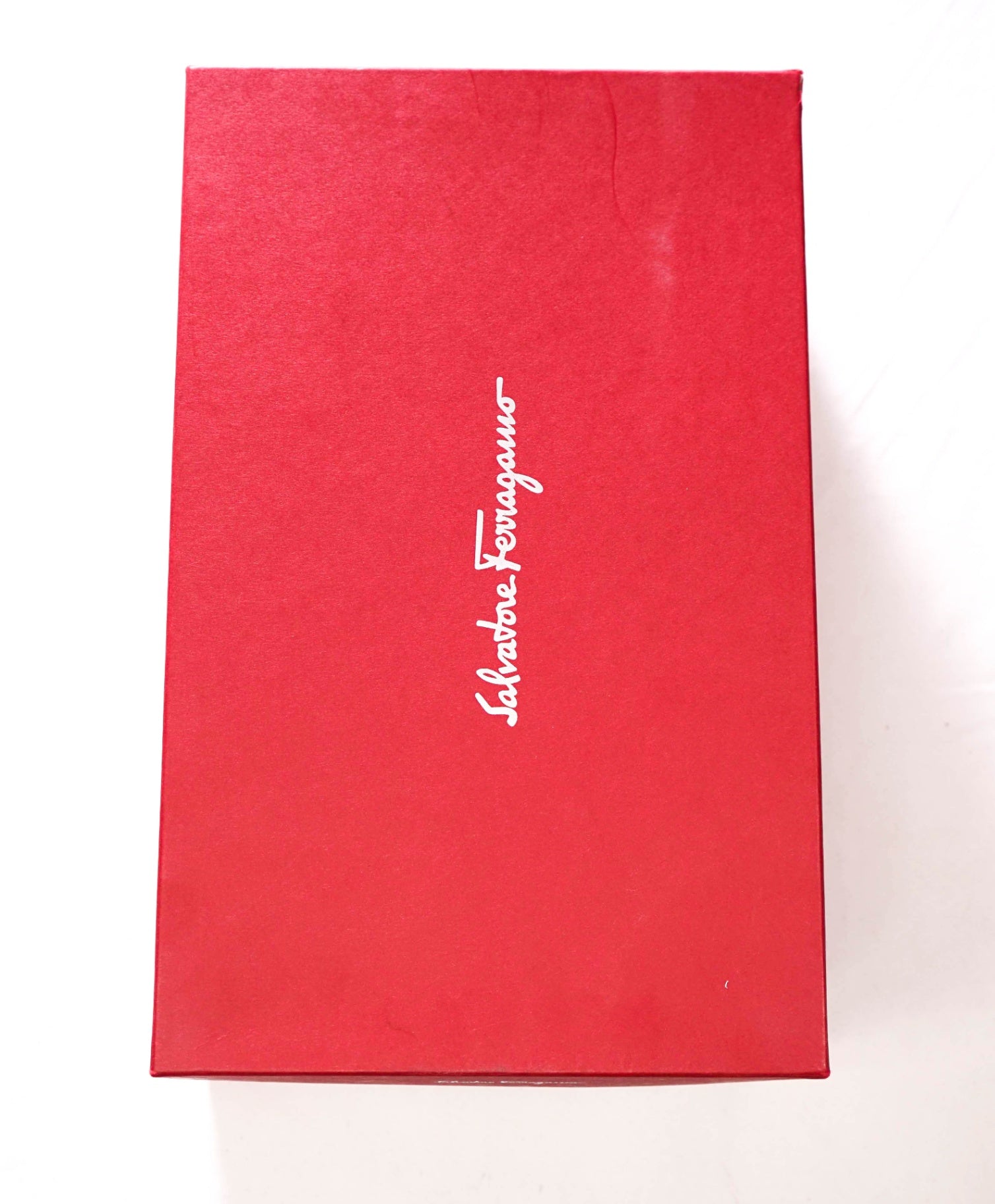 $895 FERRAGAMO - "LUCE DAVIS" Black Leather Oxfords - 8 EE