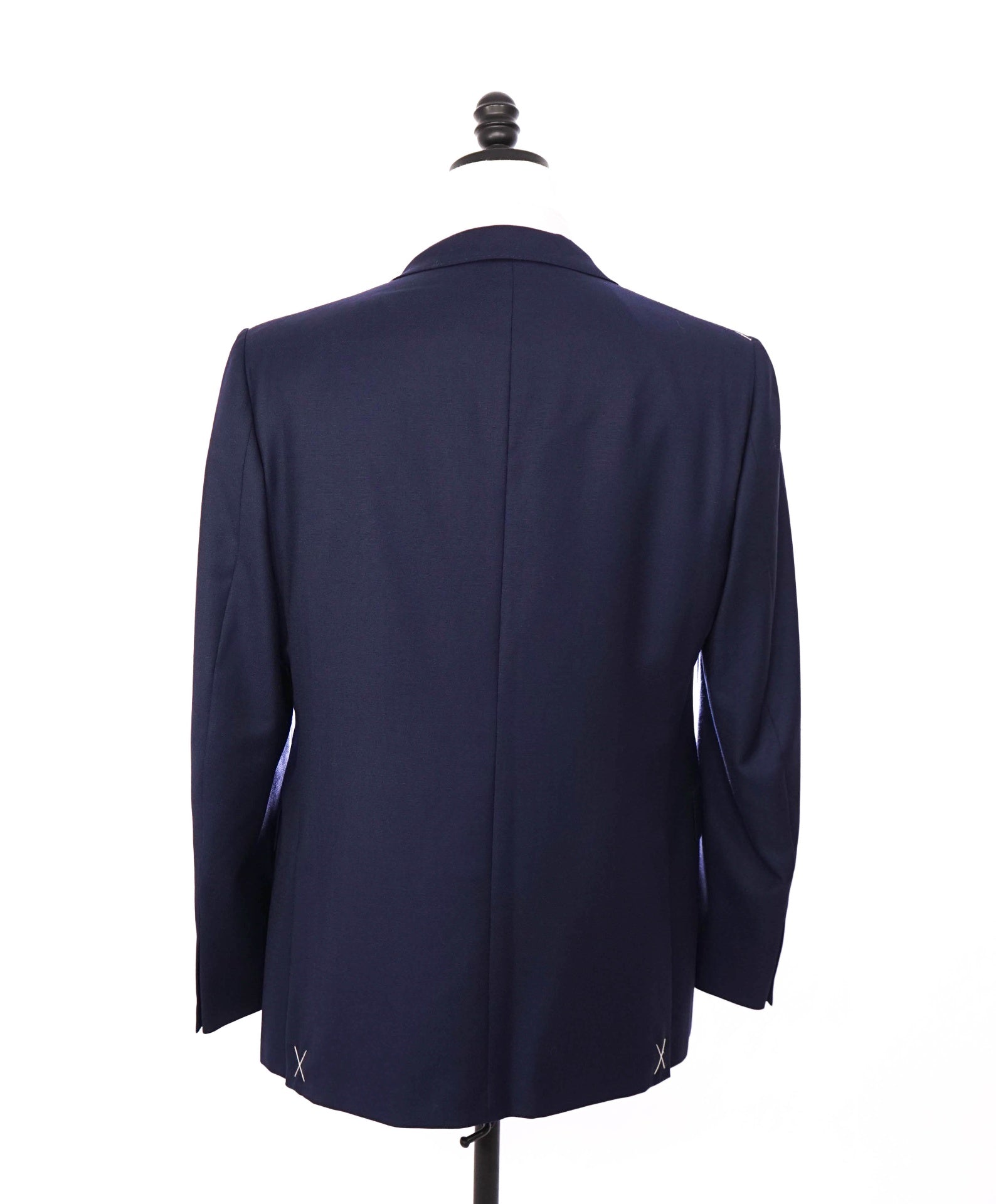 $3,590 ZEGNA - Navy Blue Wool Blazer - 42R