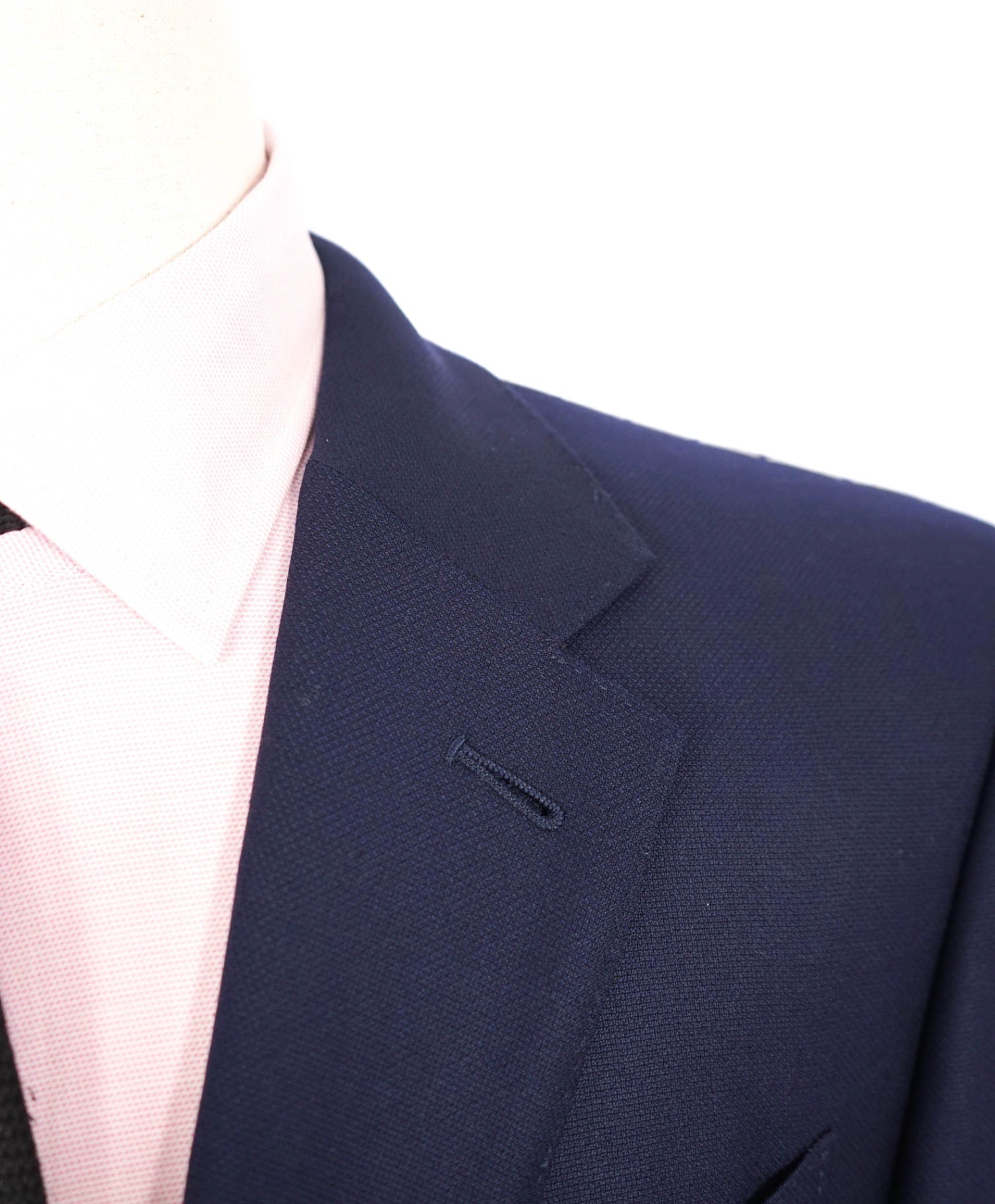 $3,590 ZEGNA - Navy Blue Wool Blazer - 42R