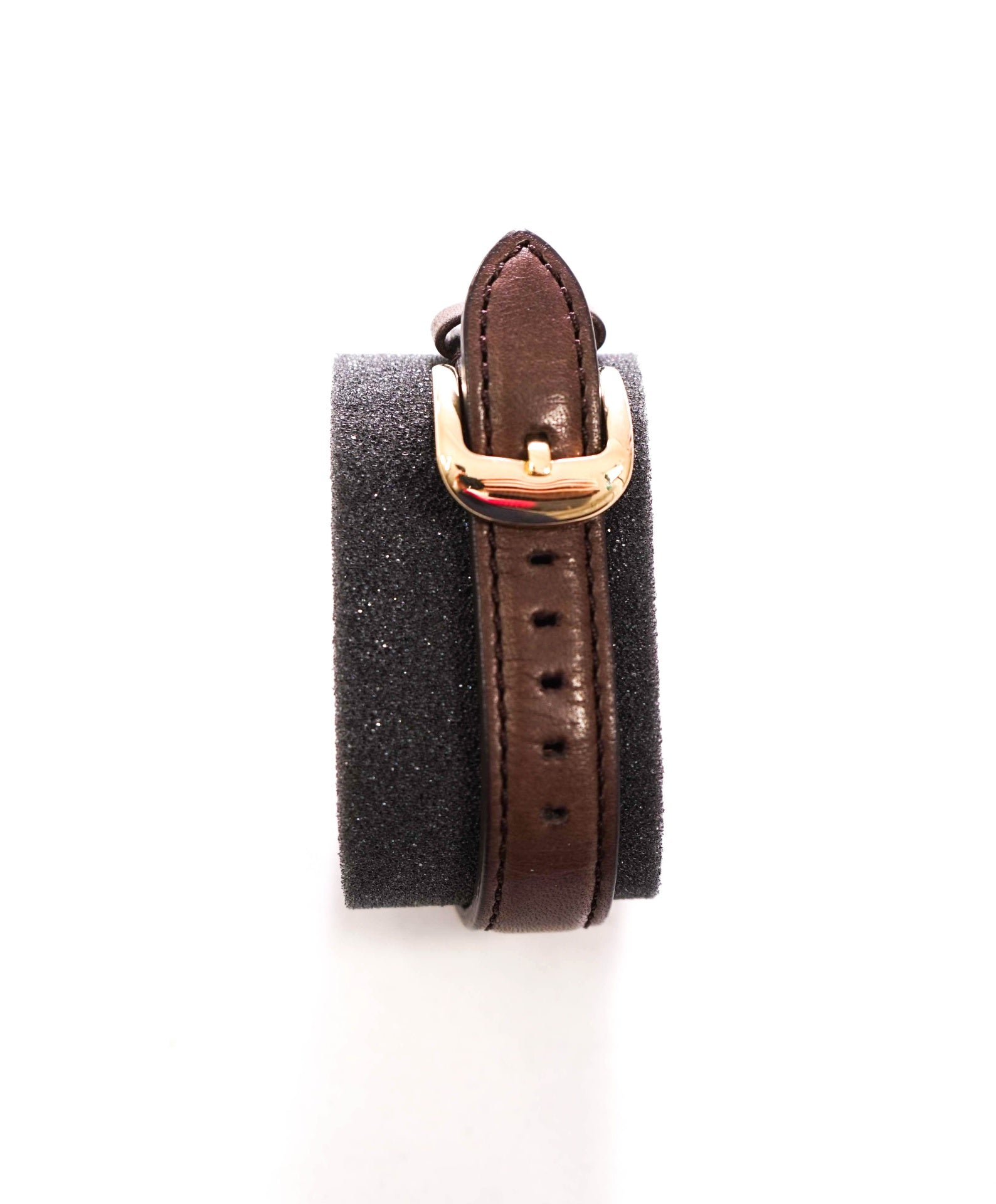 $695 SHINOLA - Gray/Brown American Leather Steel Watch - Unisex