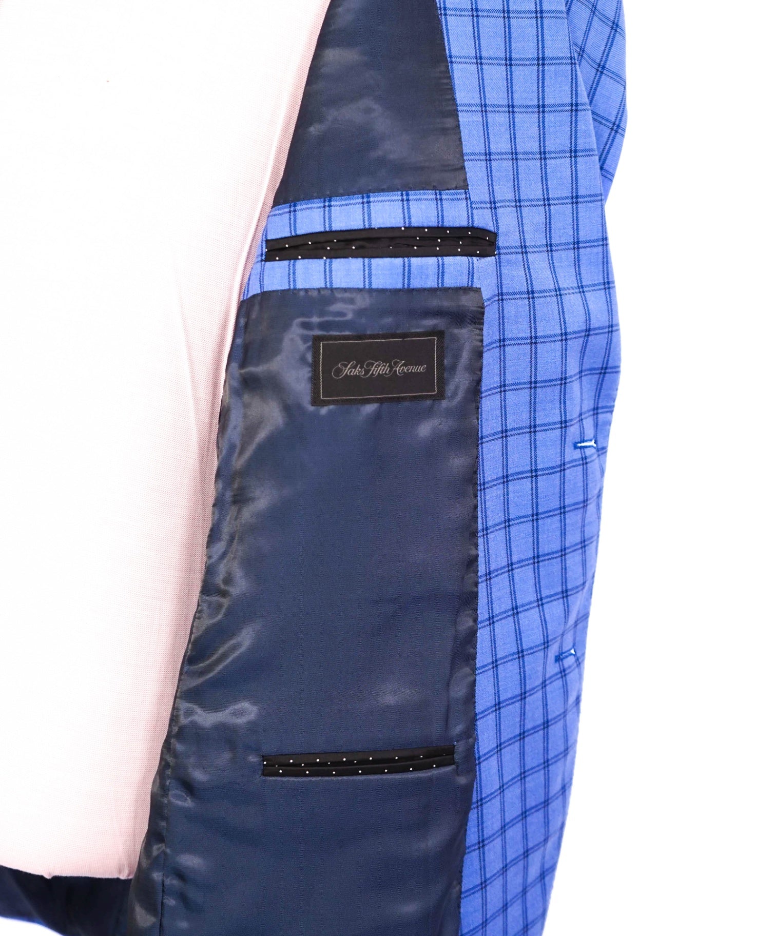 $1,295 LORO PIANA For SFA - Blue CAPOLAVORO Wool Blazer - 46R