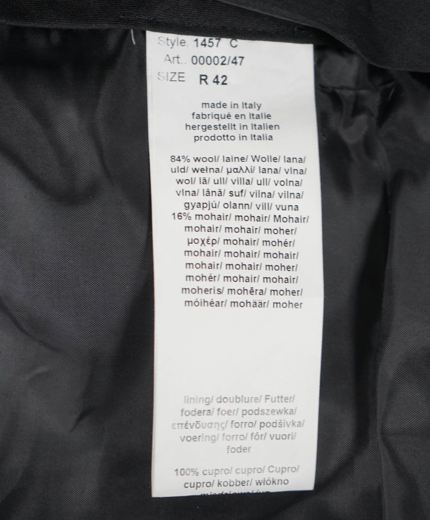 $595 PAUL SMITH - Solid Bold Blue Wool/Mohair Pants - 38W